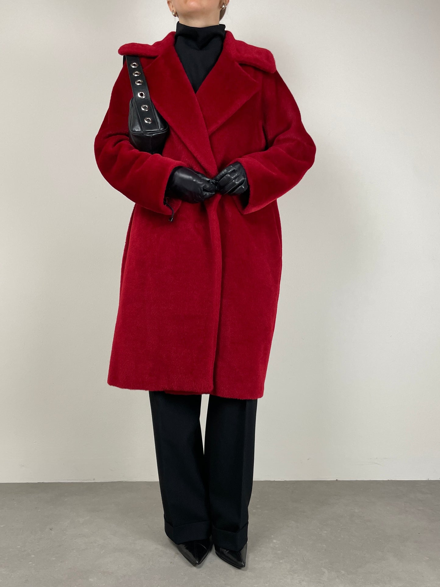Marella cappotto in alpaca e lana
