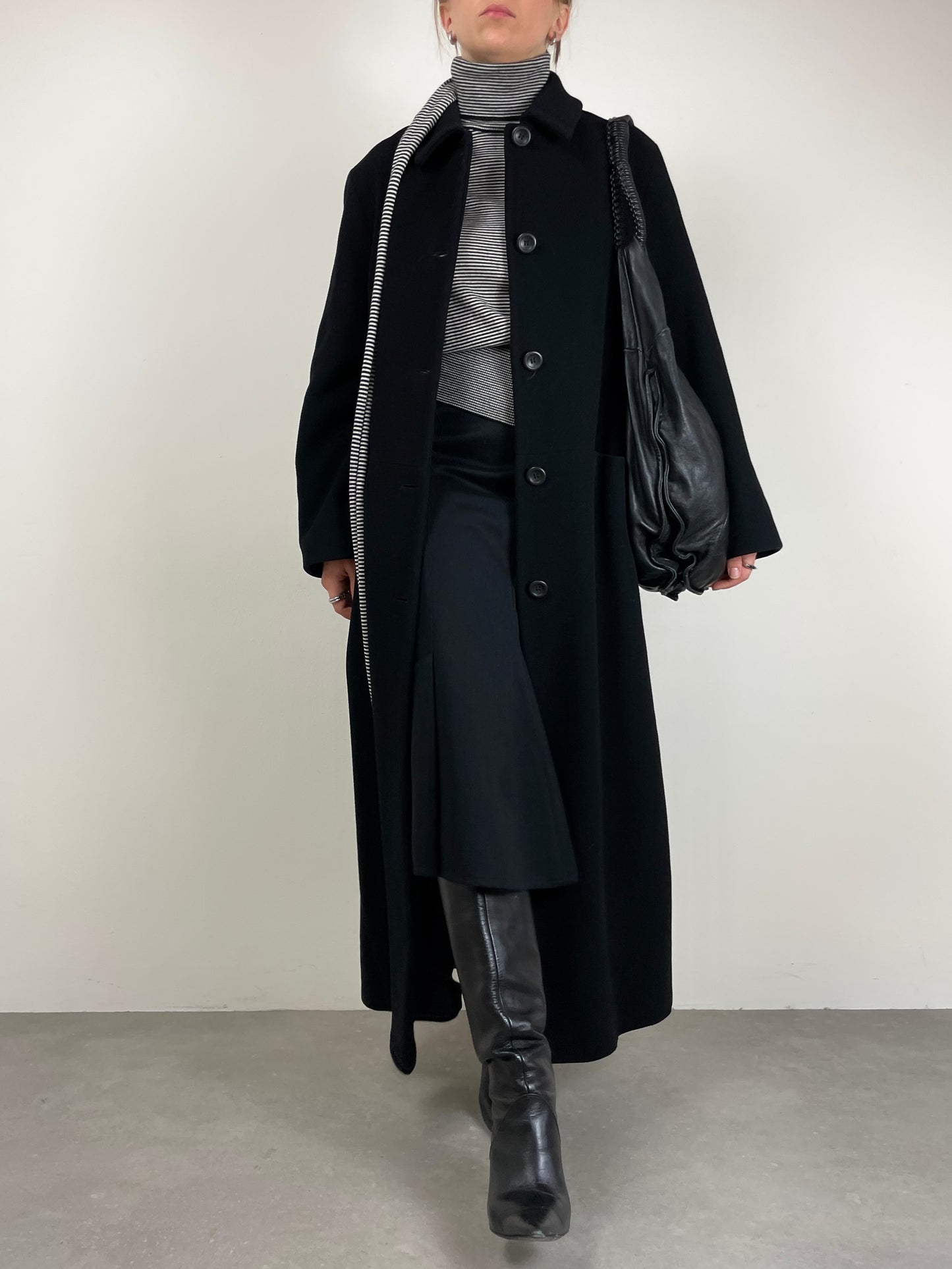 Cappotto in lana e cammello