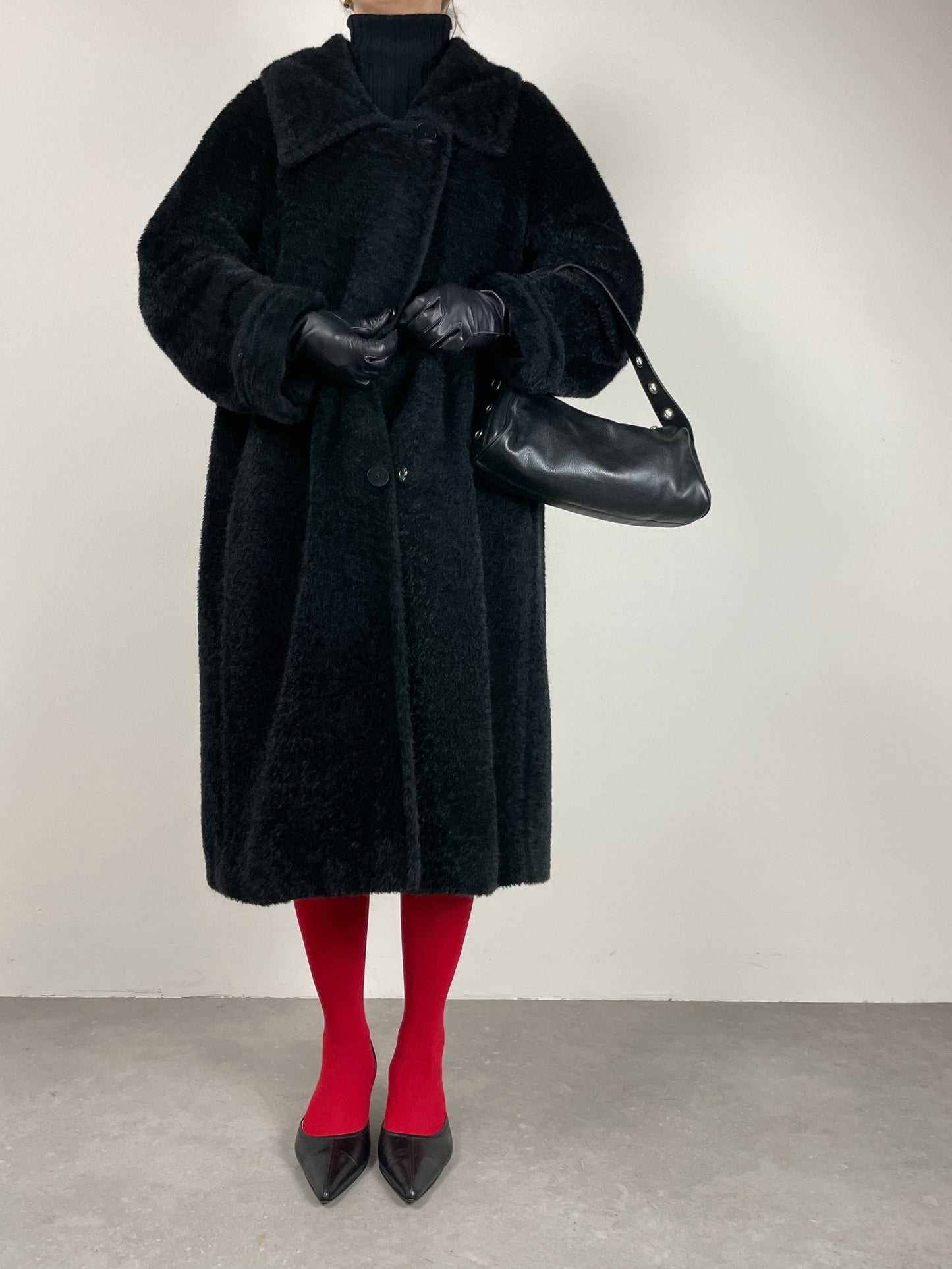 Max Mara cappotto in alpaca e lana