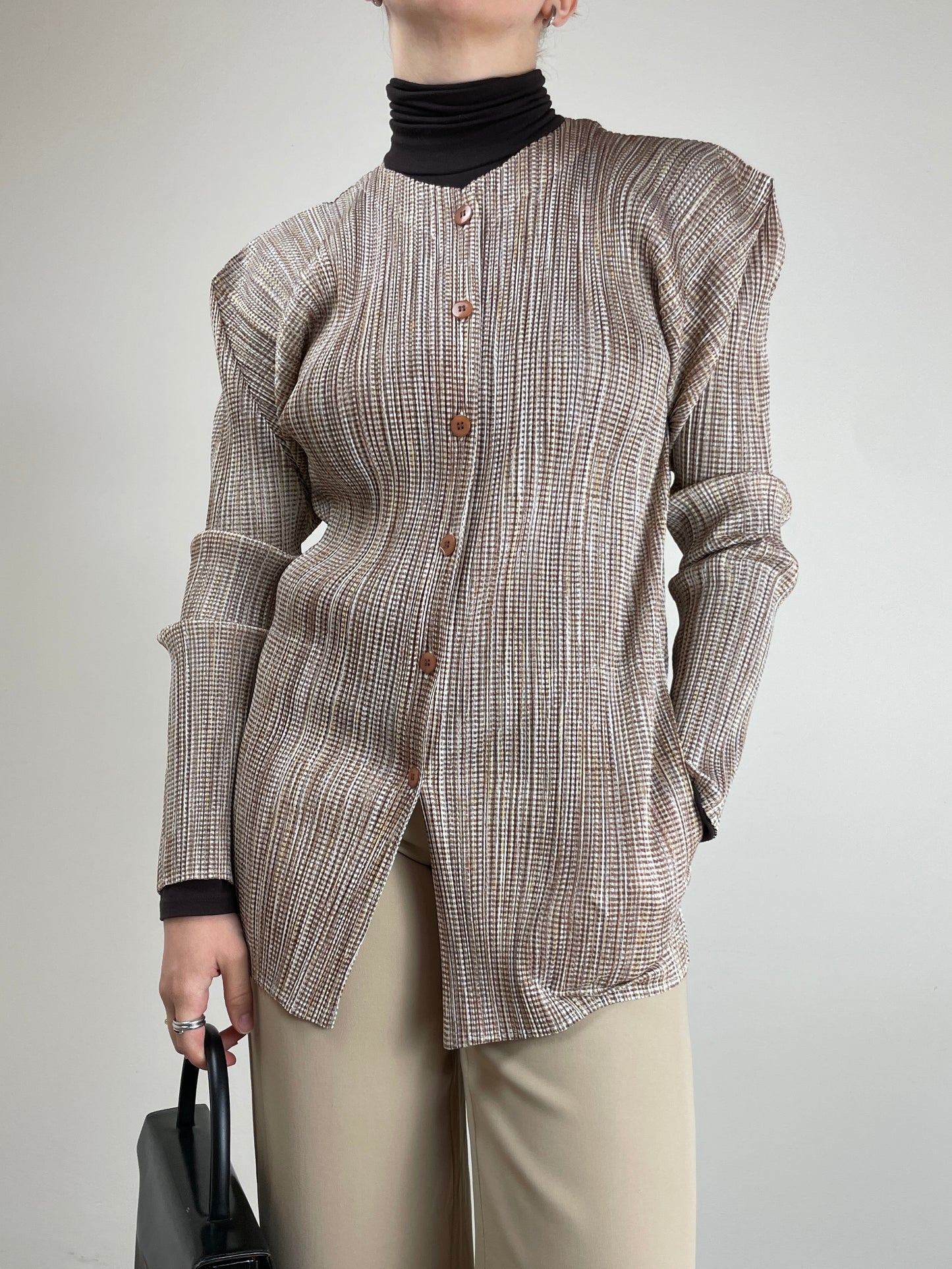 Cardigan Pleats Please