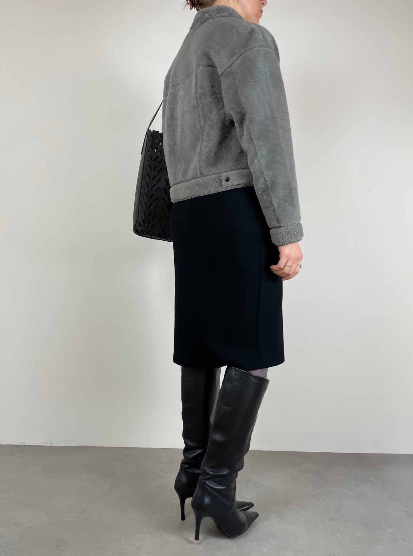 Montone in vero shearling