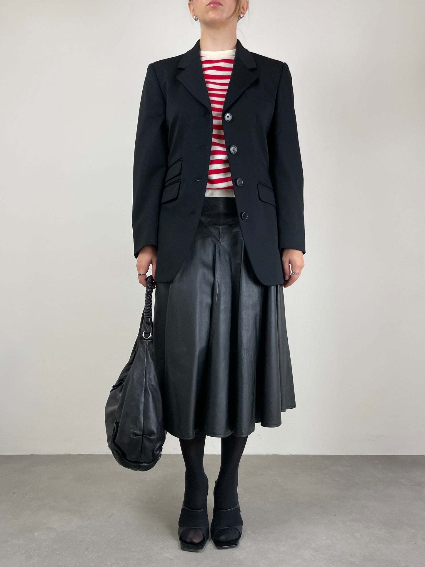 Blazer vintage in lana Made in Italy