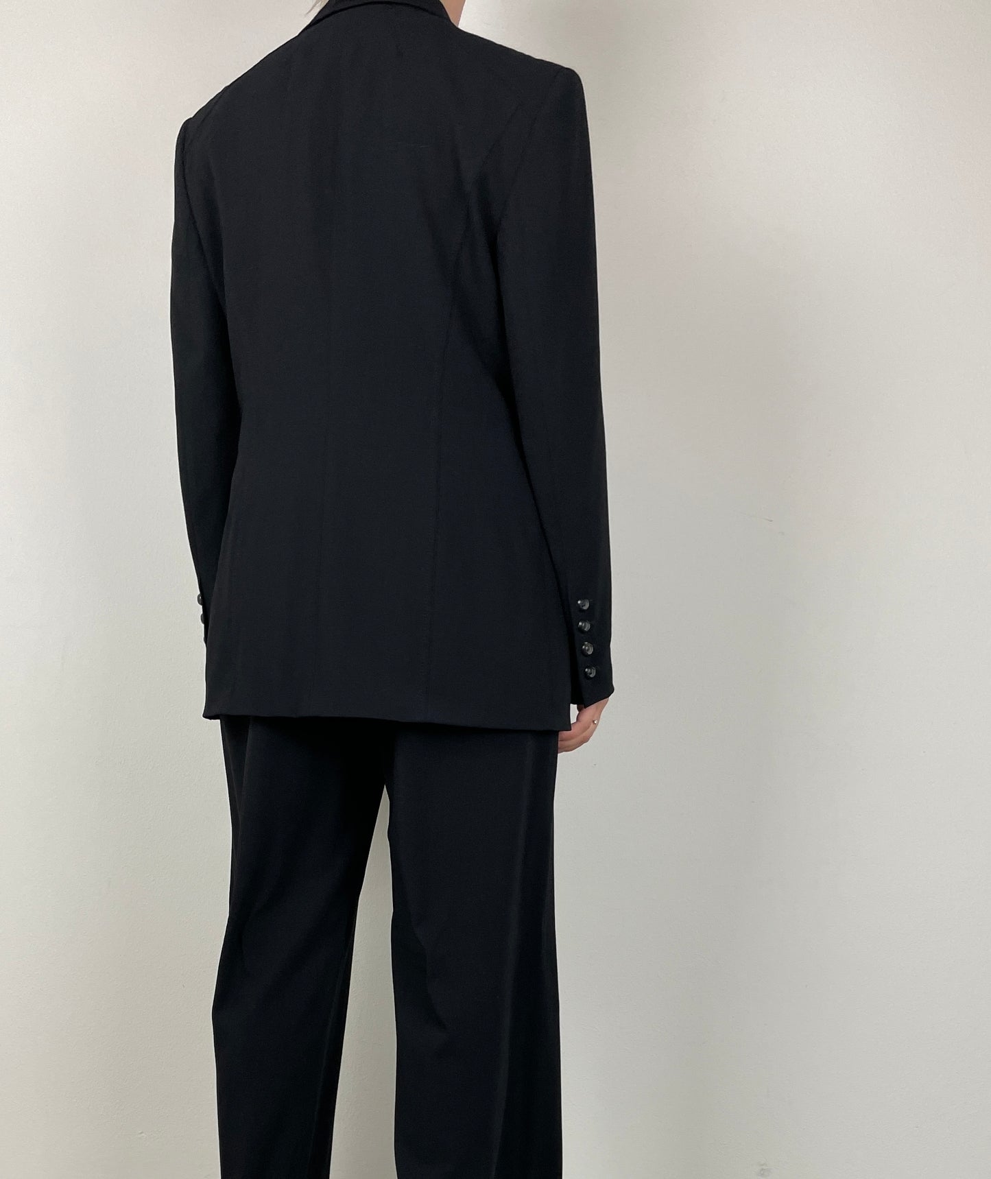 Wool black suit