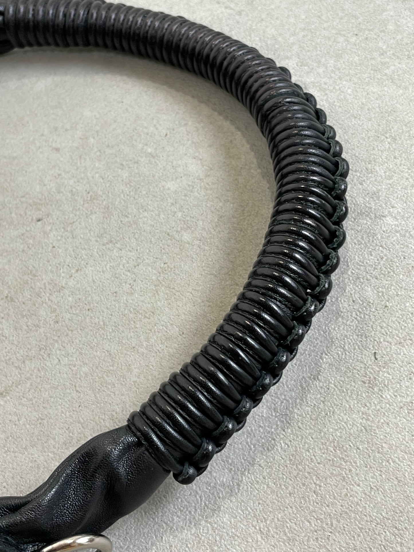 Hobo bag in vera pelle nera