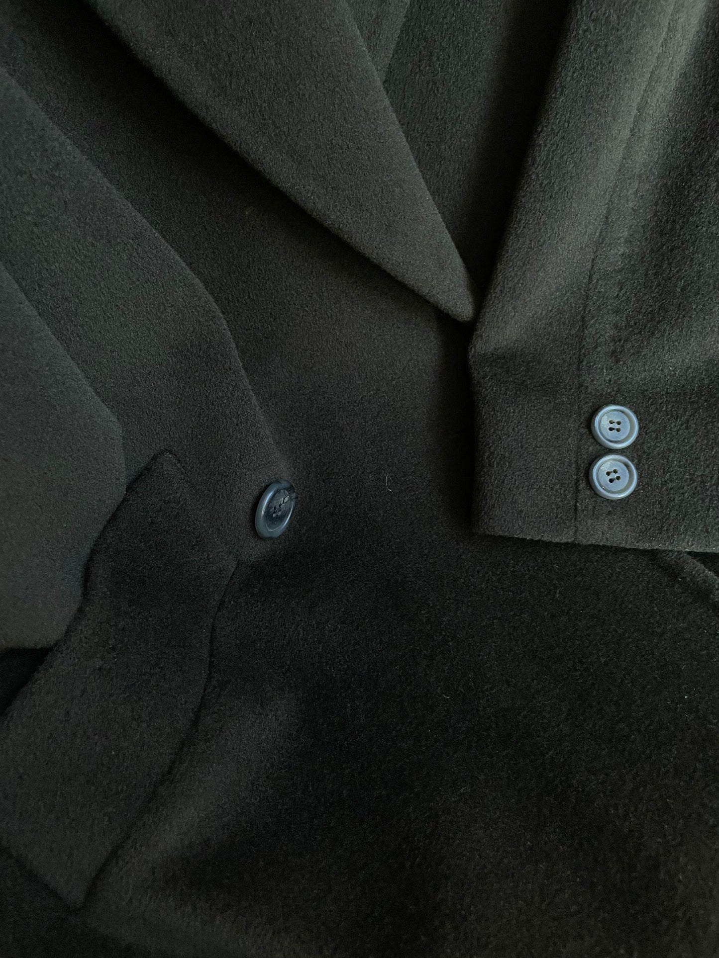 Green Piacenza wool coat
