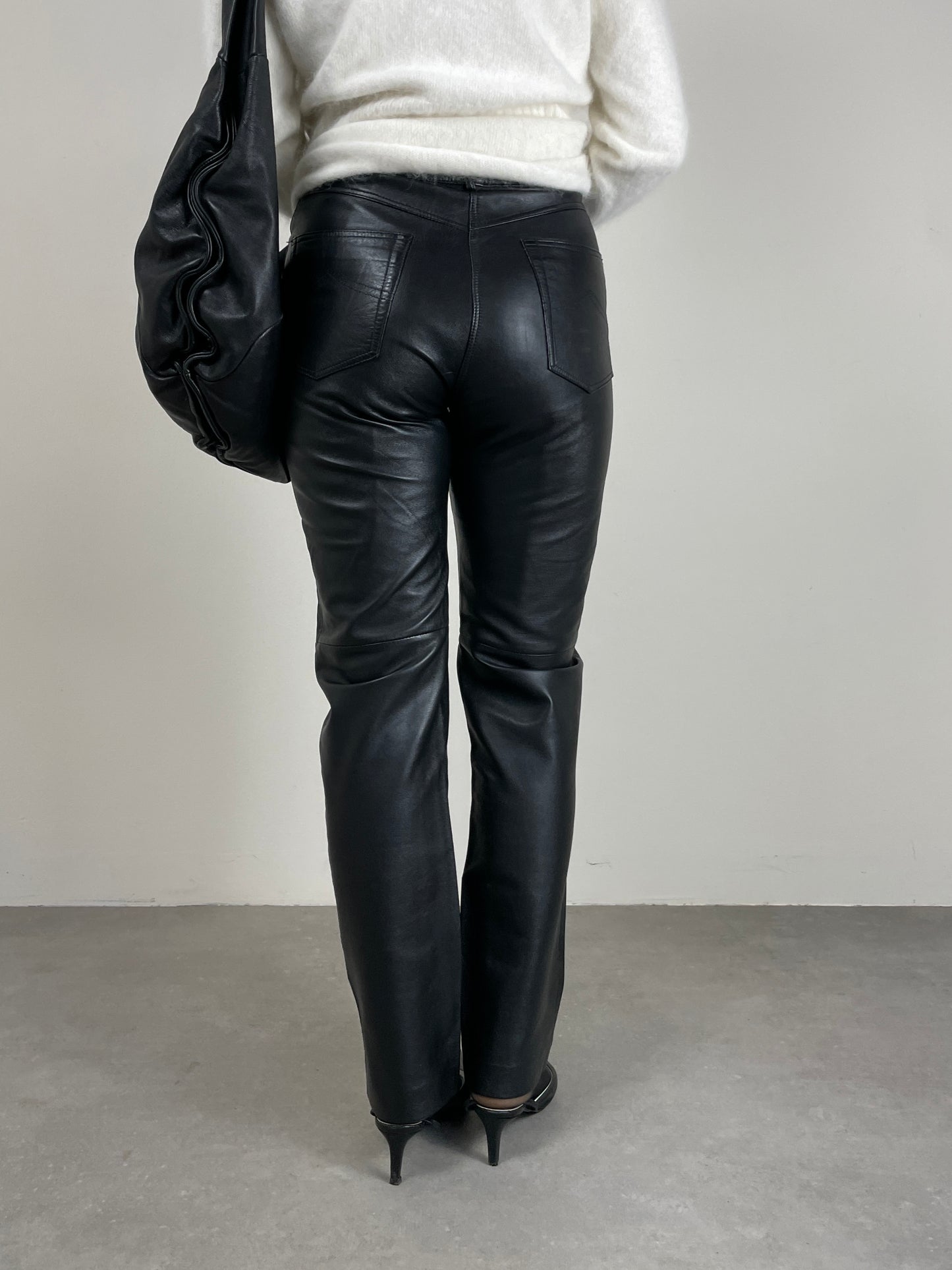 Pantaloni vera pelle
