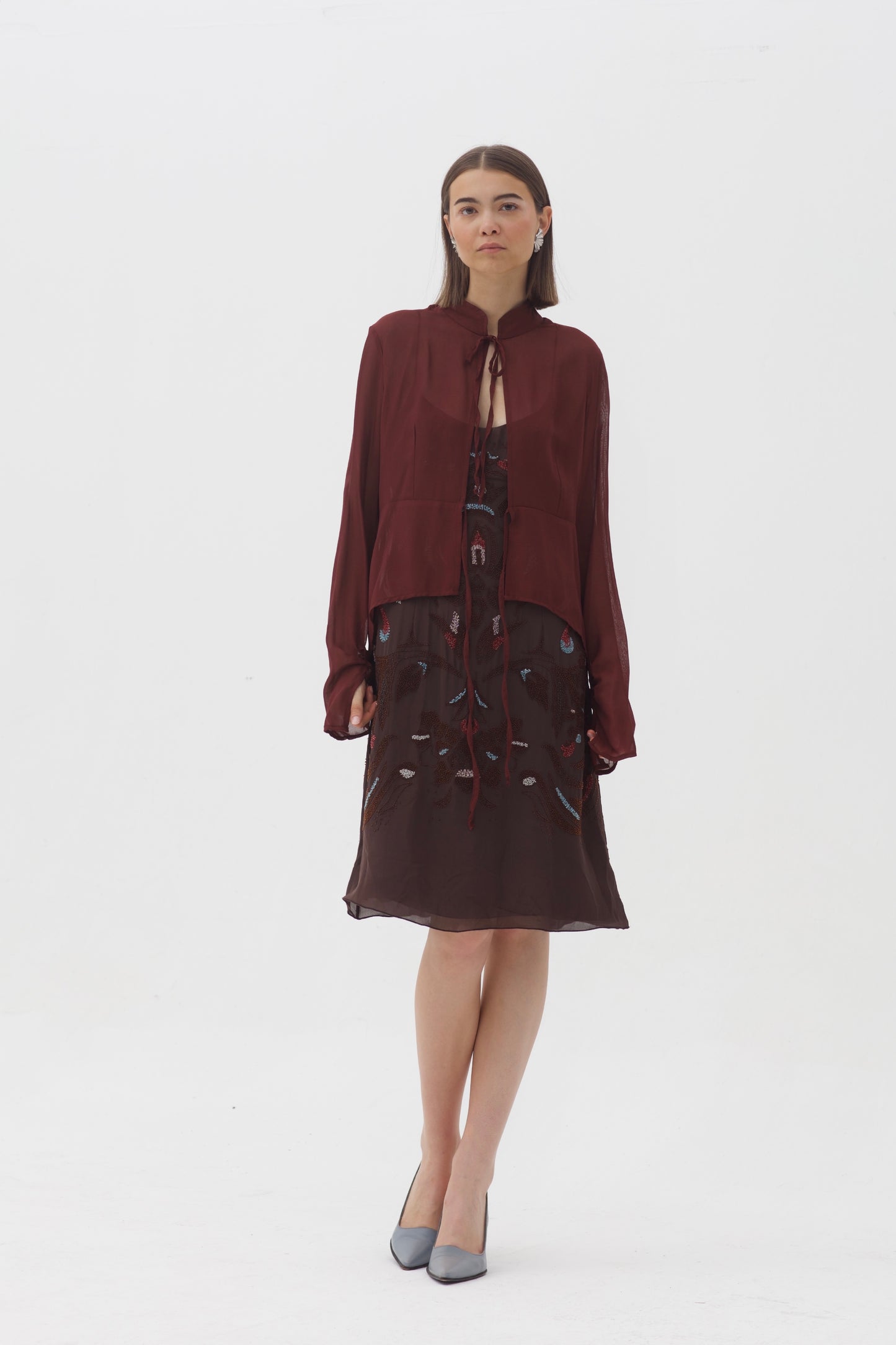 VALENTINO abito con perline