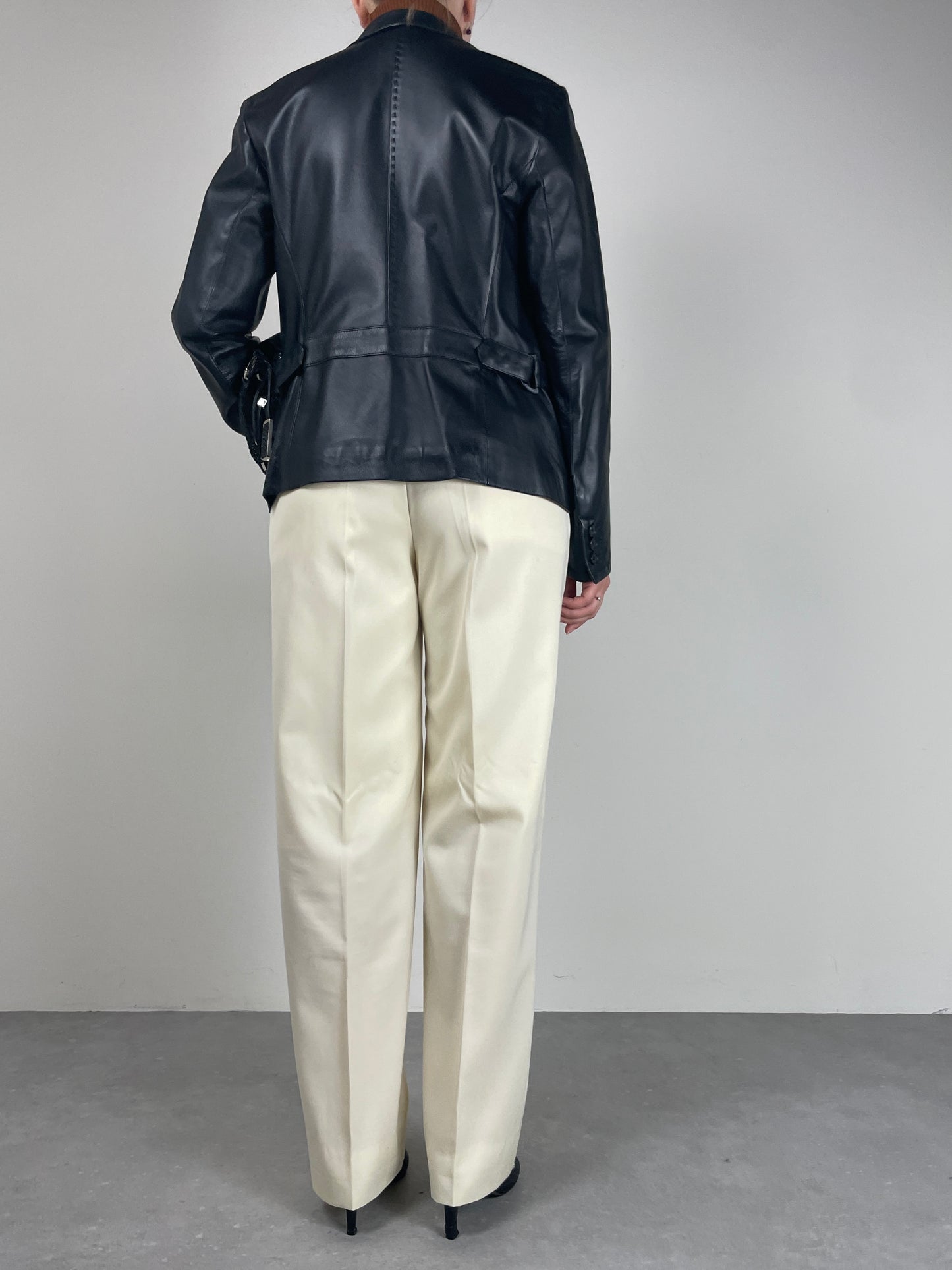 Blazer Made in Italy in vera pelle