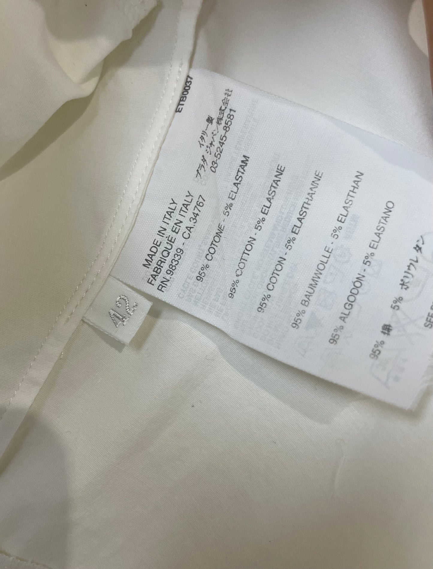 Camicia MIU MIU in cotone