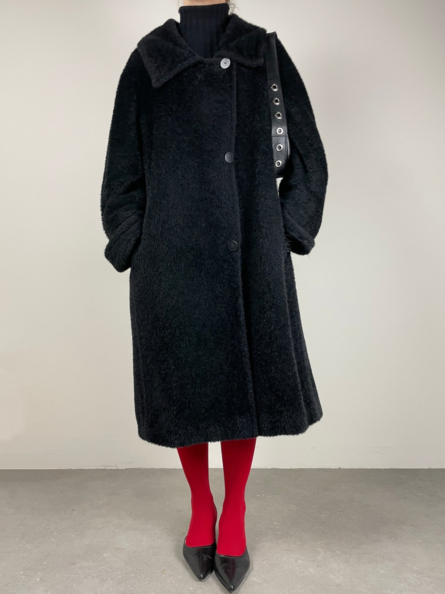 Max Mara cappotto in alpaca e lana