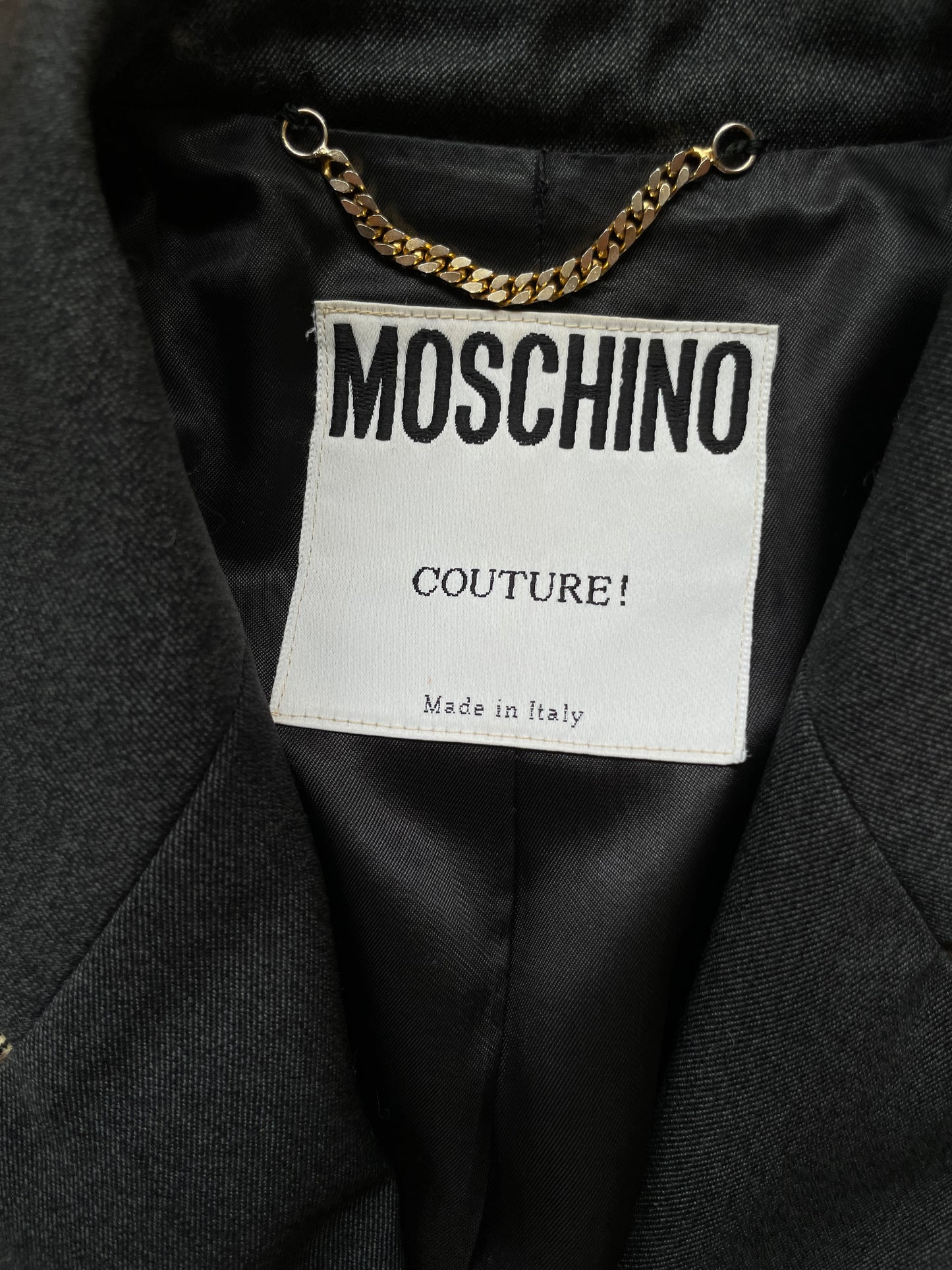 Blazer patchwork MOSCHINO COUTURE