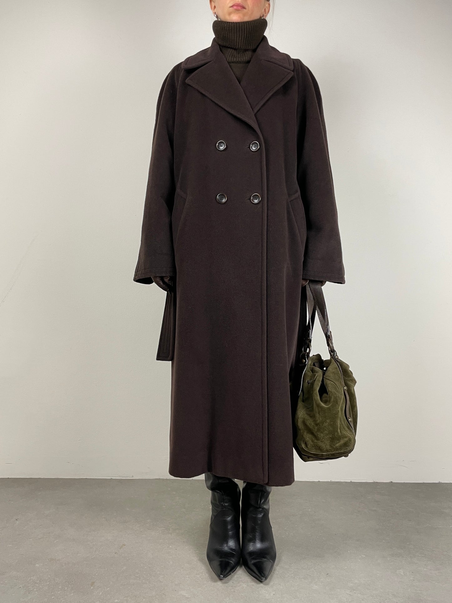 Cappotto in lana e cashmere