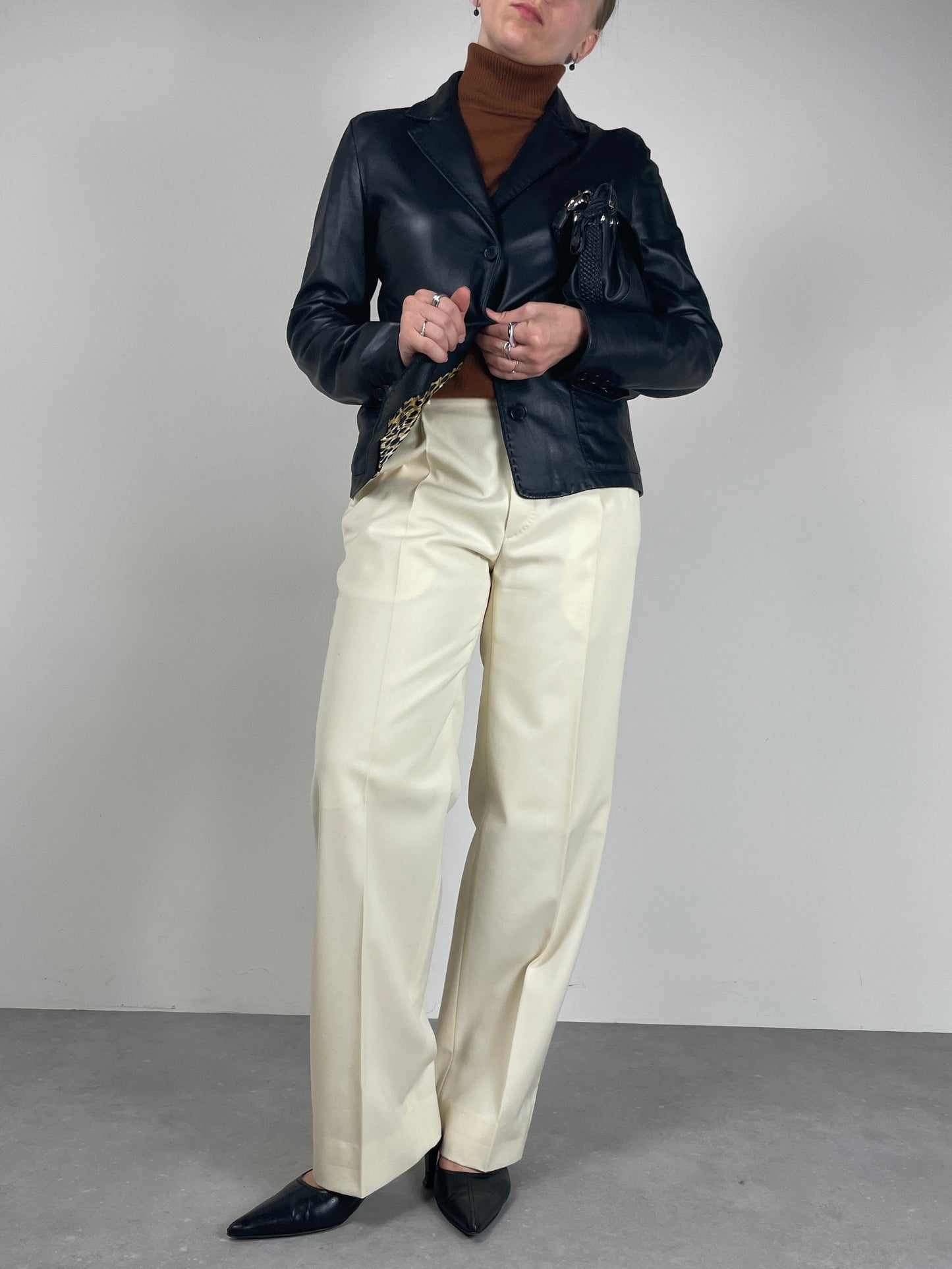 Blazer Made in Italy in vera pelle