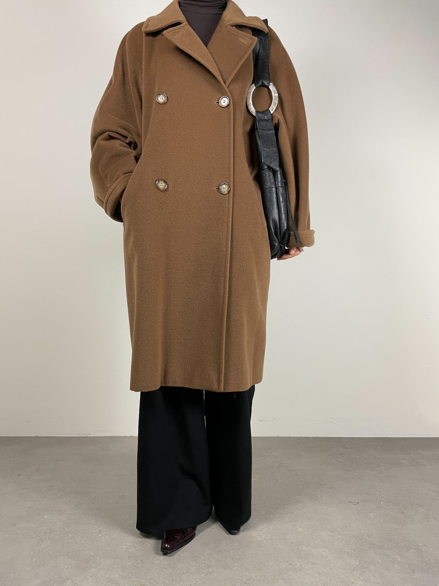 Max Mara cappotto in pura lana vergine