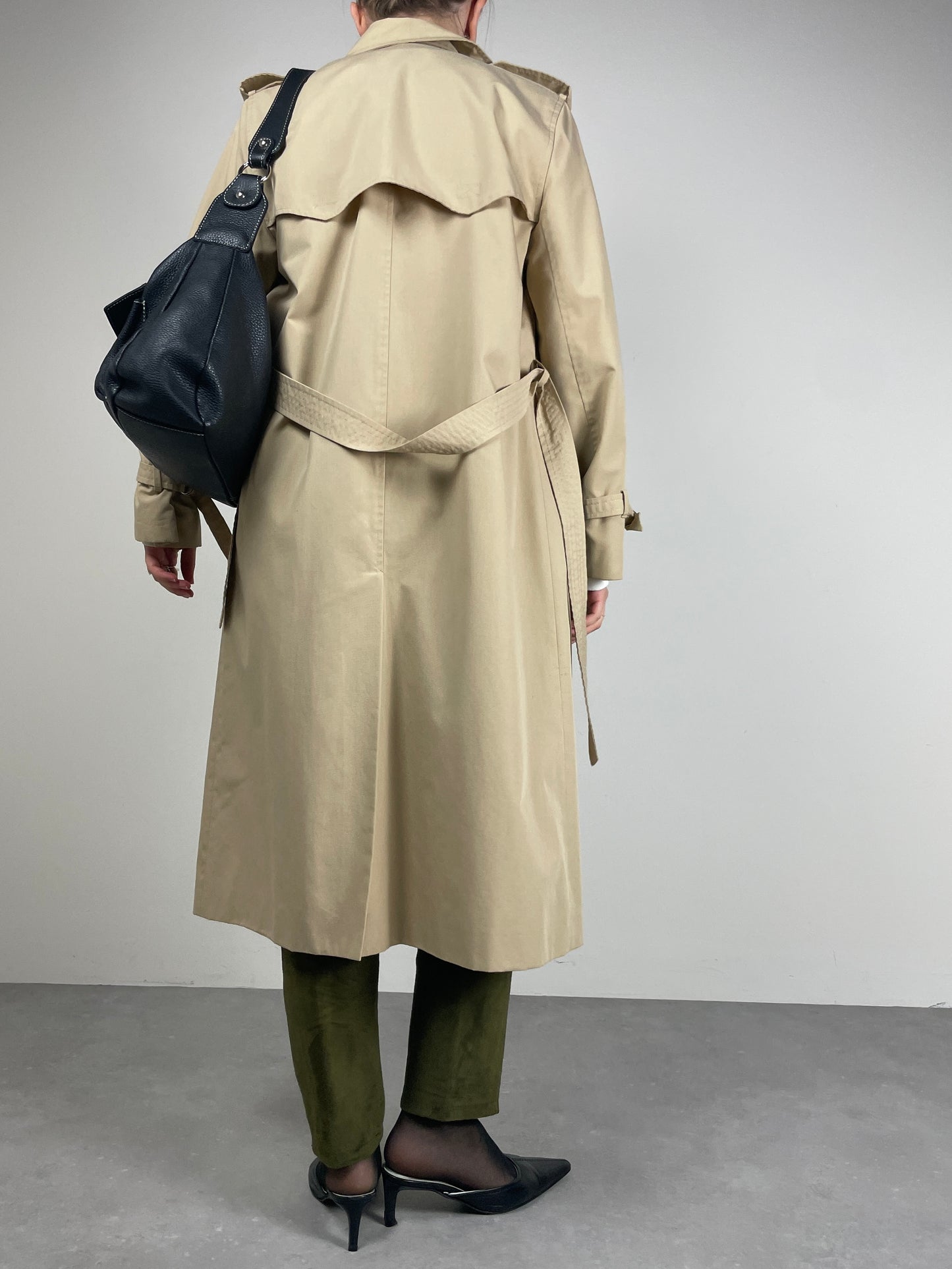 Trench vintage a doppiopetto