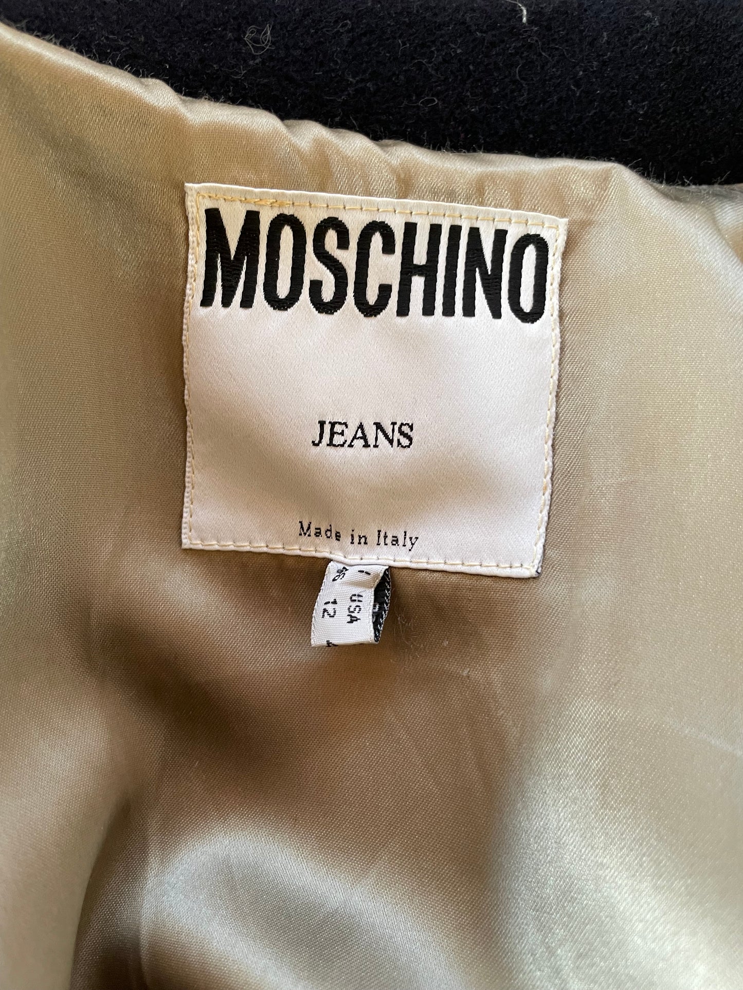 Moschino giacca in lana