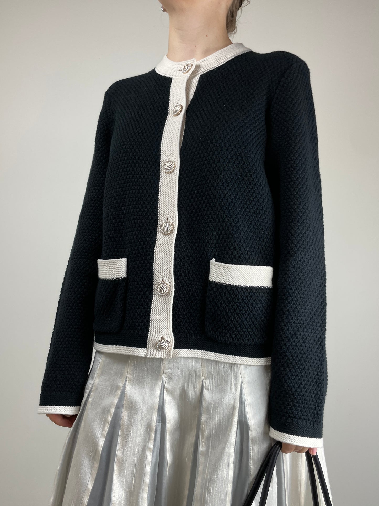 Cardigan vintage in cotone