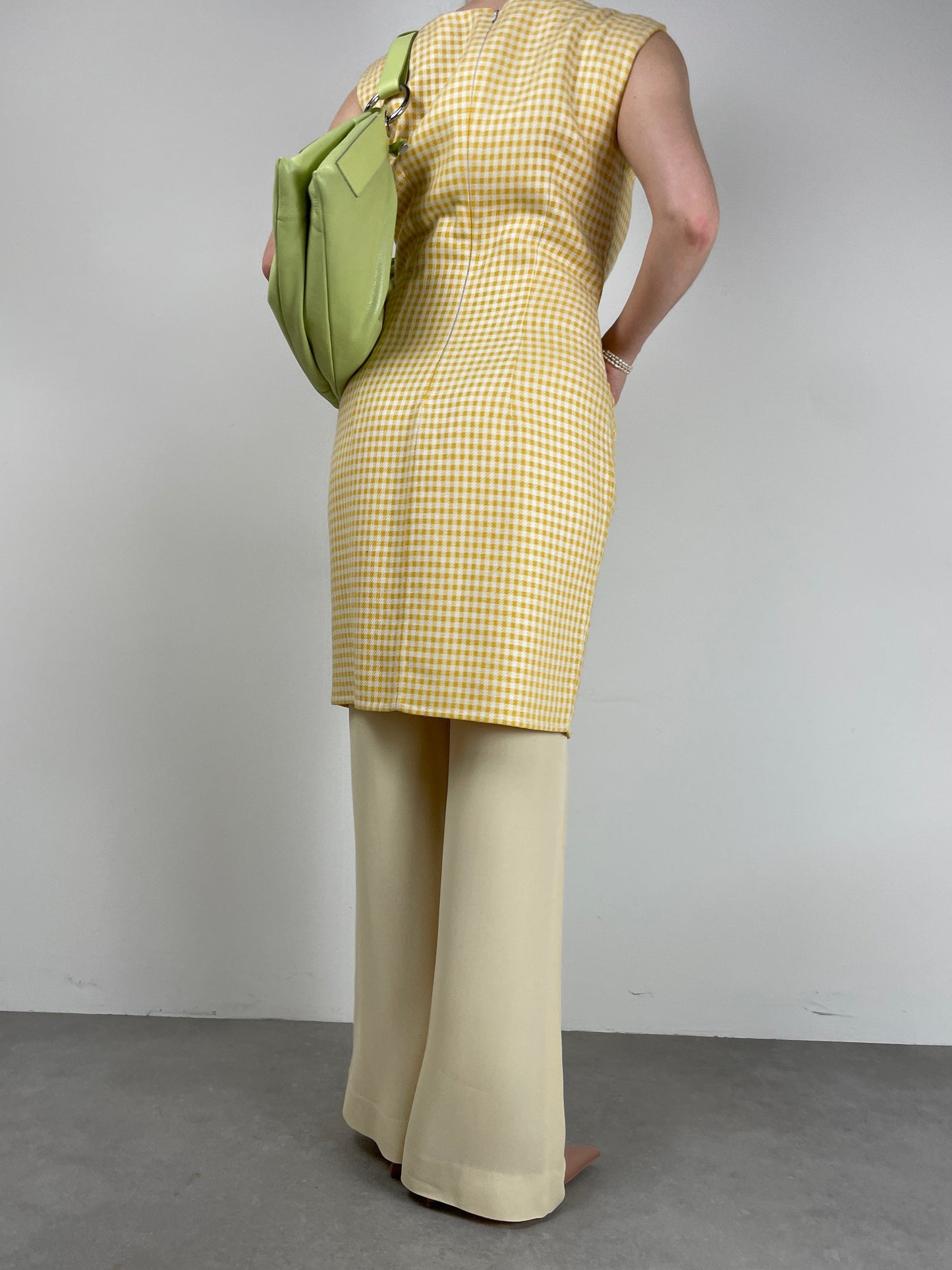 PRADA SS 1992 abito in lana e seta