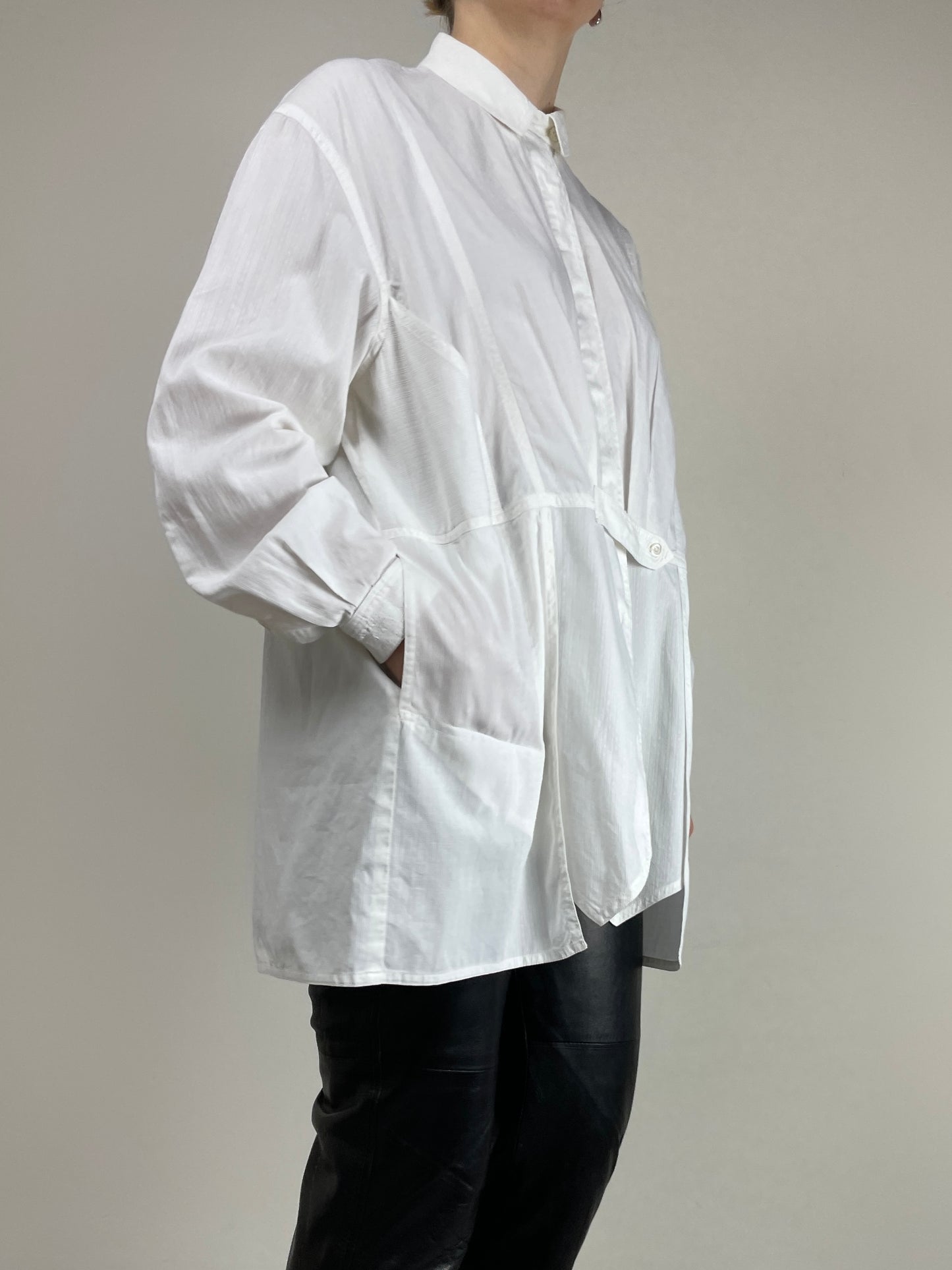 Camicia over in cotone