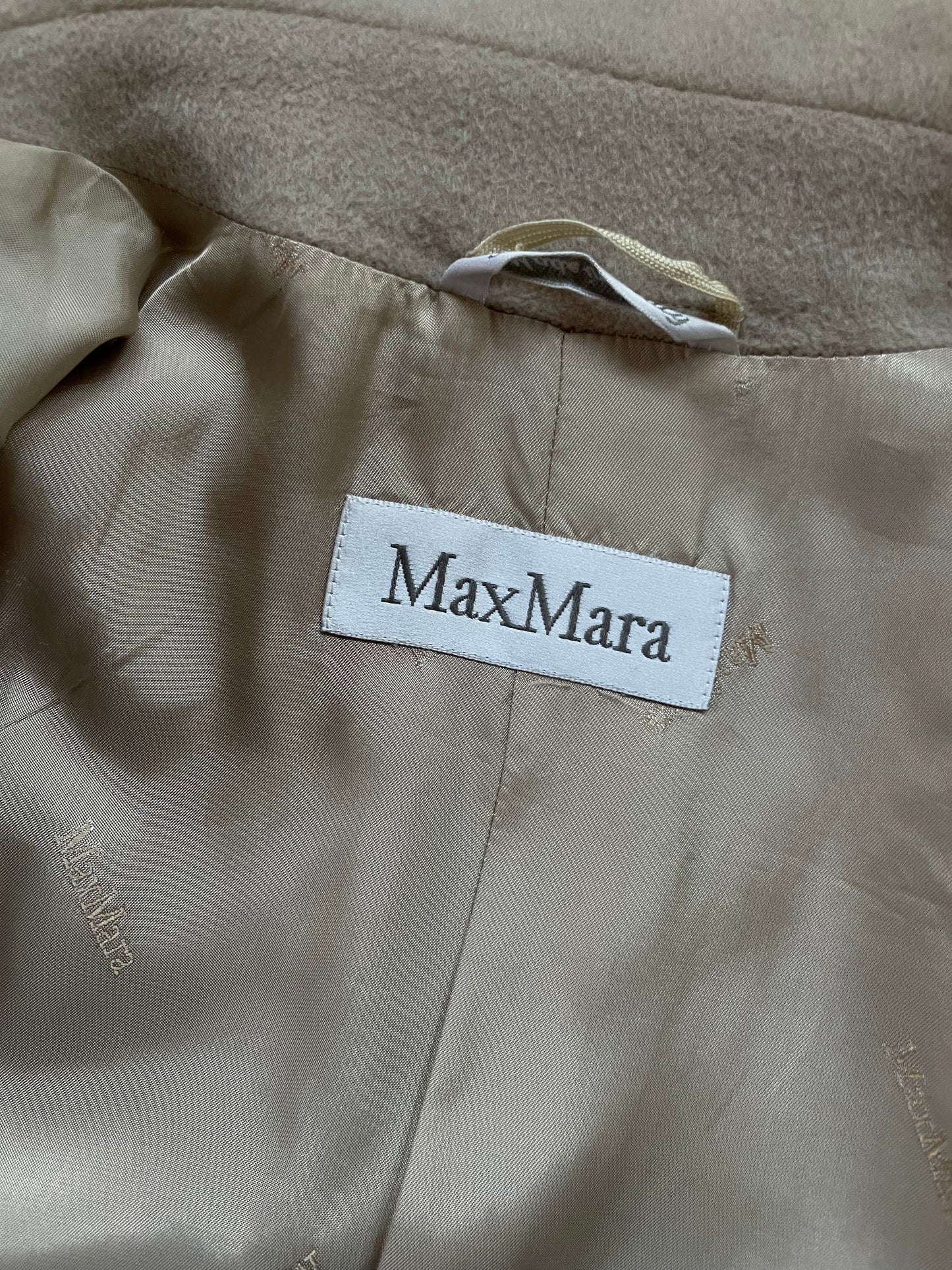 MAX MARA caban in Lana, angora e cashmere