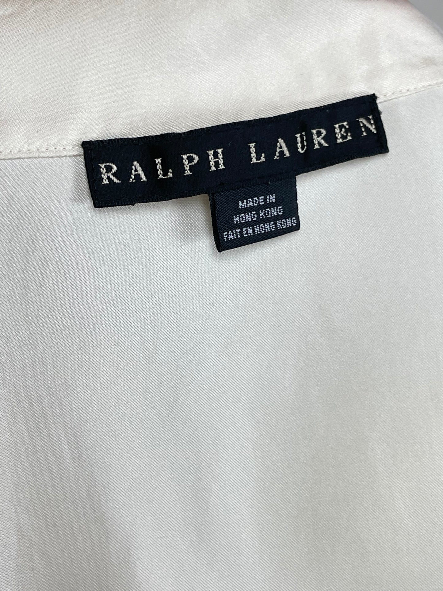 Blusa Ralph Lauren stile asiatico in pura seta