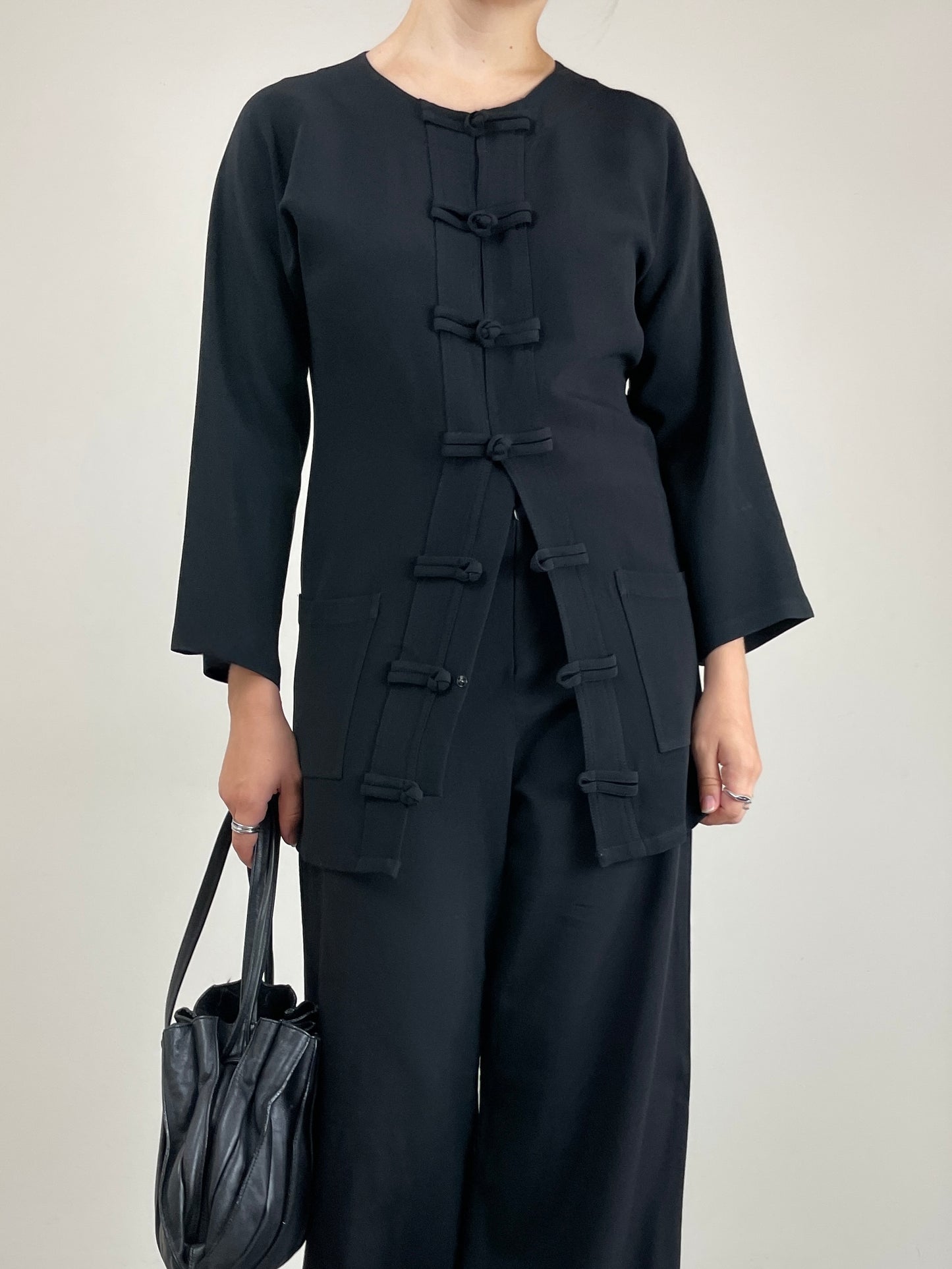 MOSCHINO giacca vintage in stile orientale