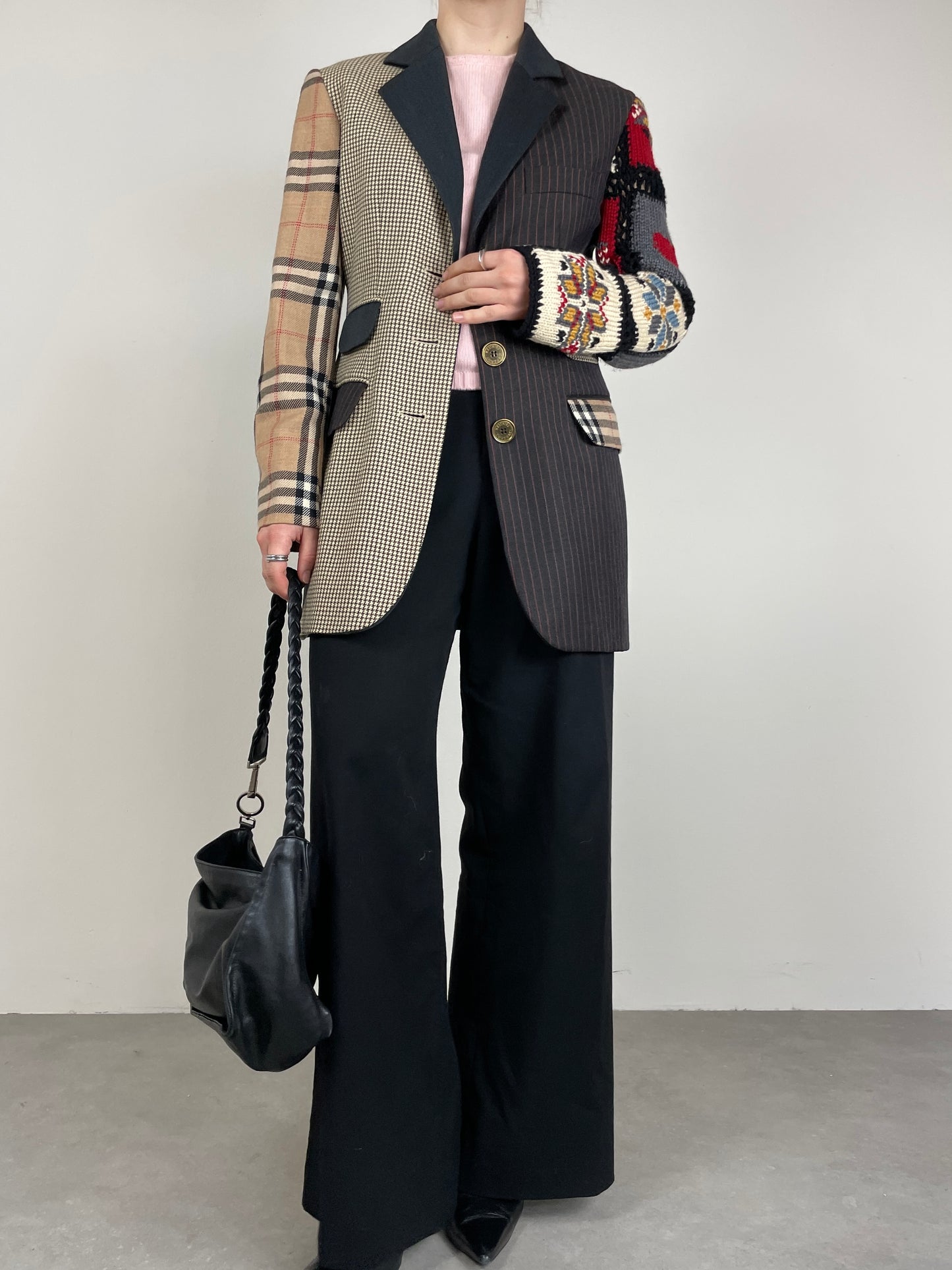 Blazer patchwork MOSCHINO COUTURE