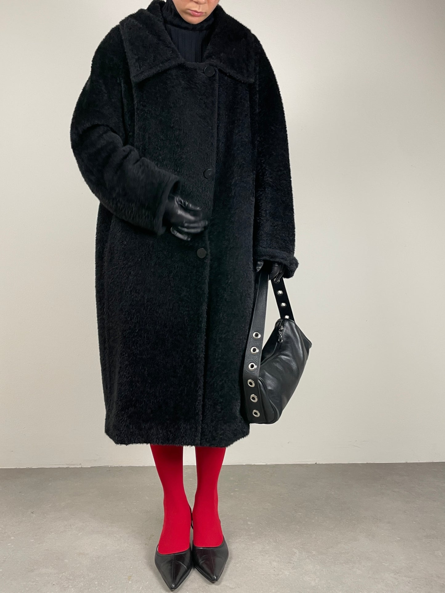 Max Mara cappotto in alpaca e lana