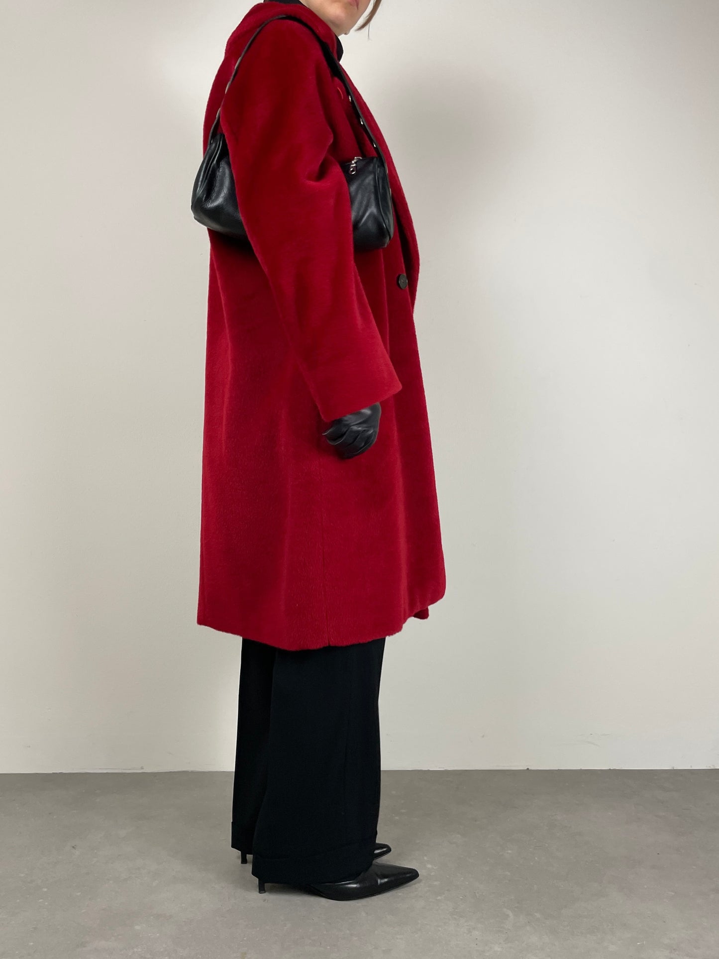 Marella cappotto in alpaca e lana