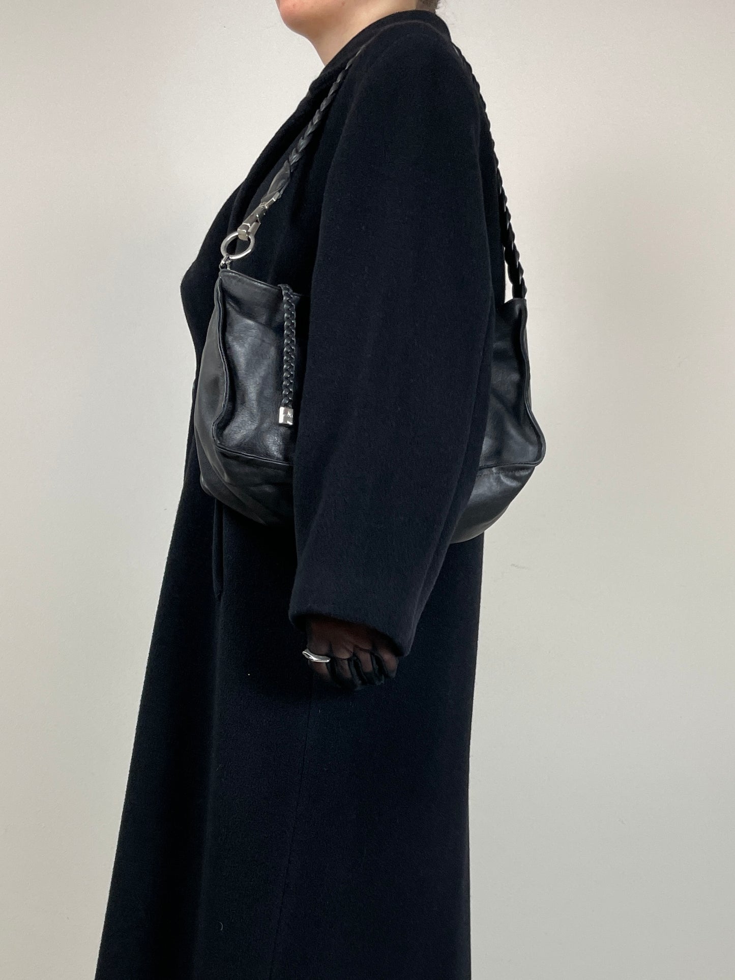 Borsa a spalla in vera pelle