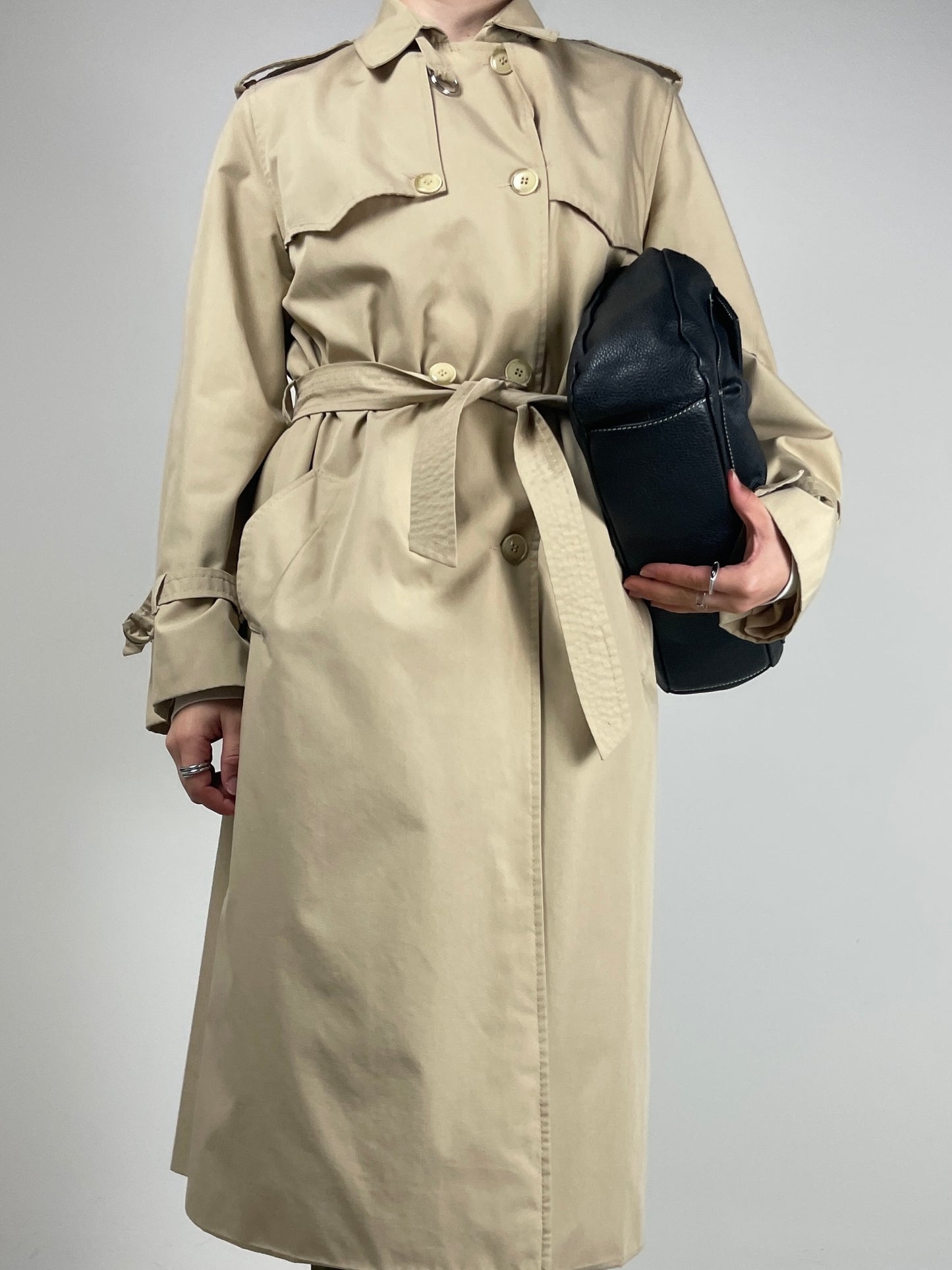 Trench vintage a doppiopetto