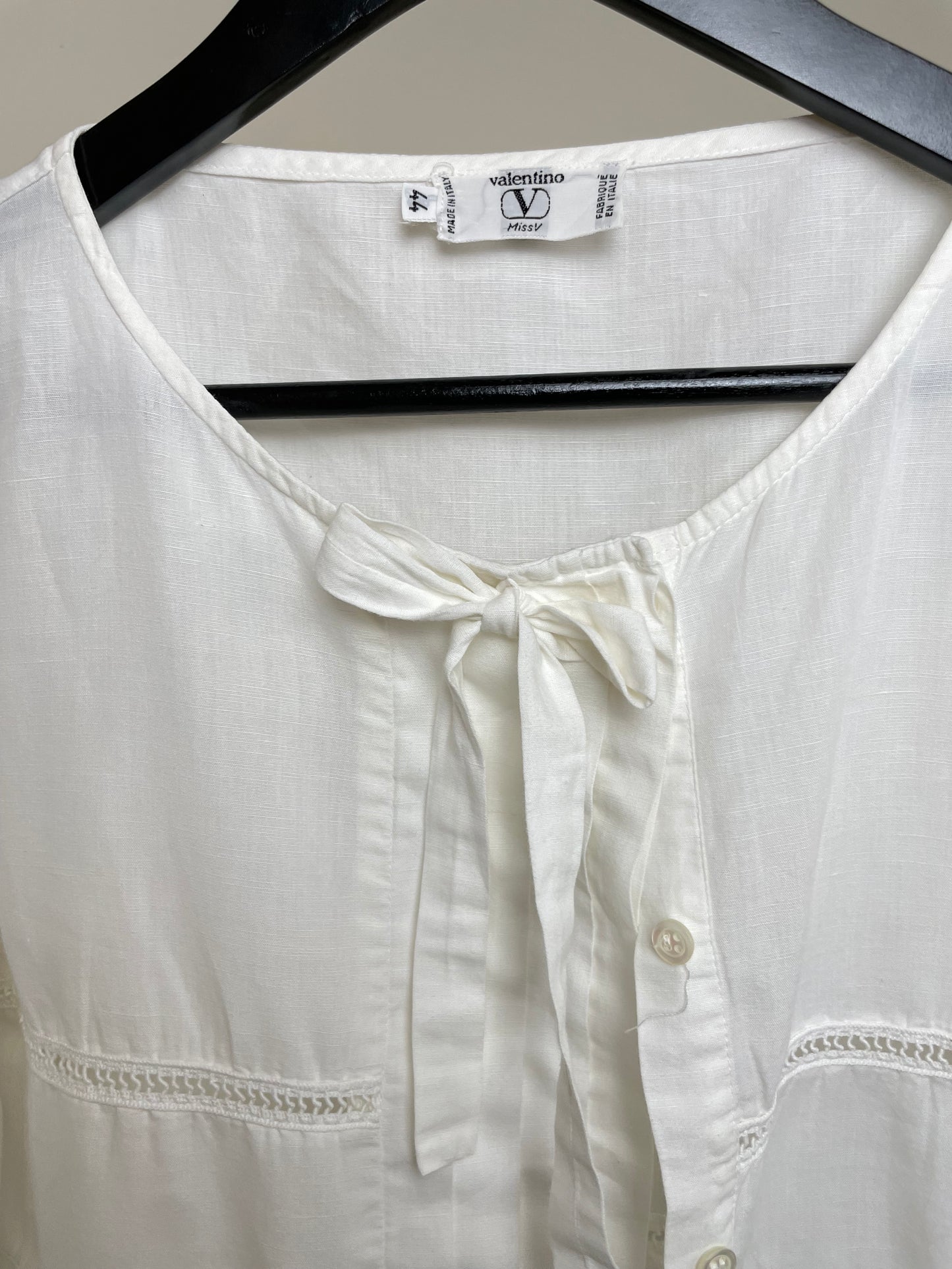 Camicia Valentino in cotone e lino