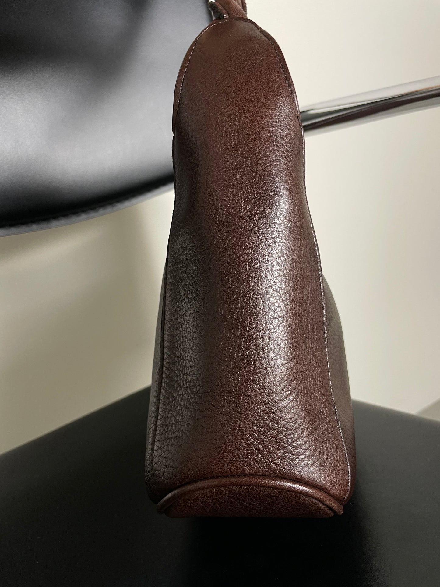 Shoulder leather bag