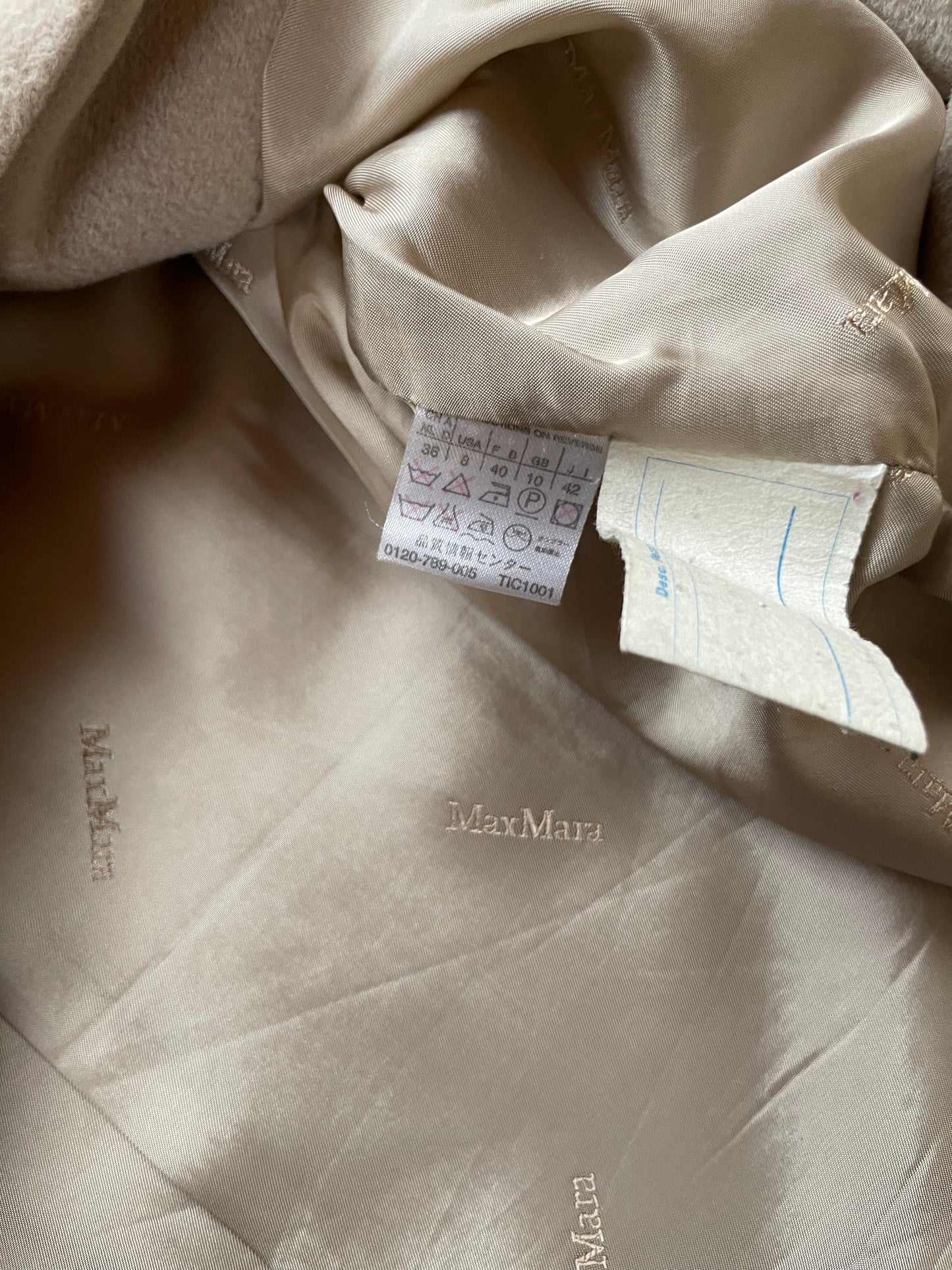 MAX MARA caban in Lana, angora e cashmere