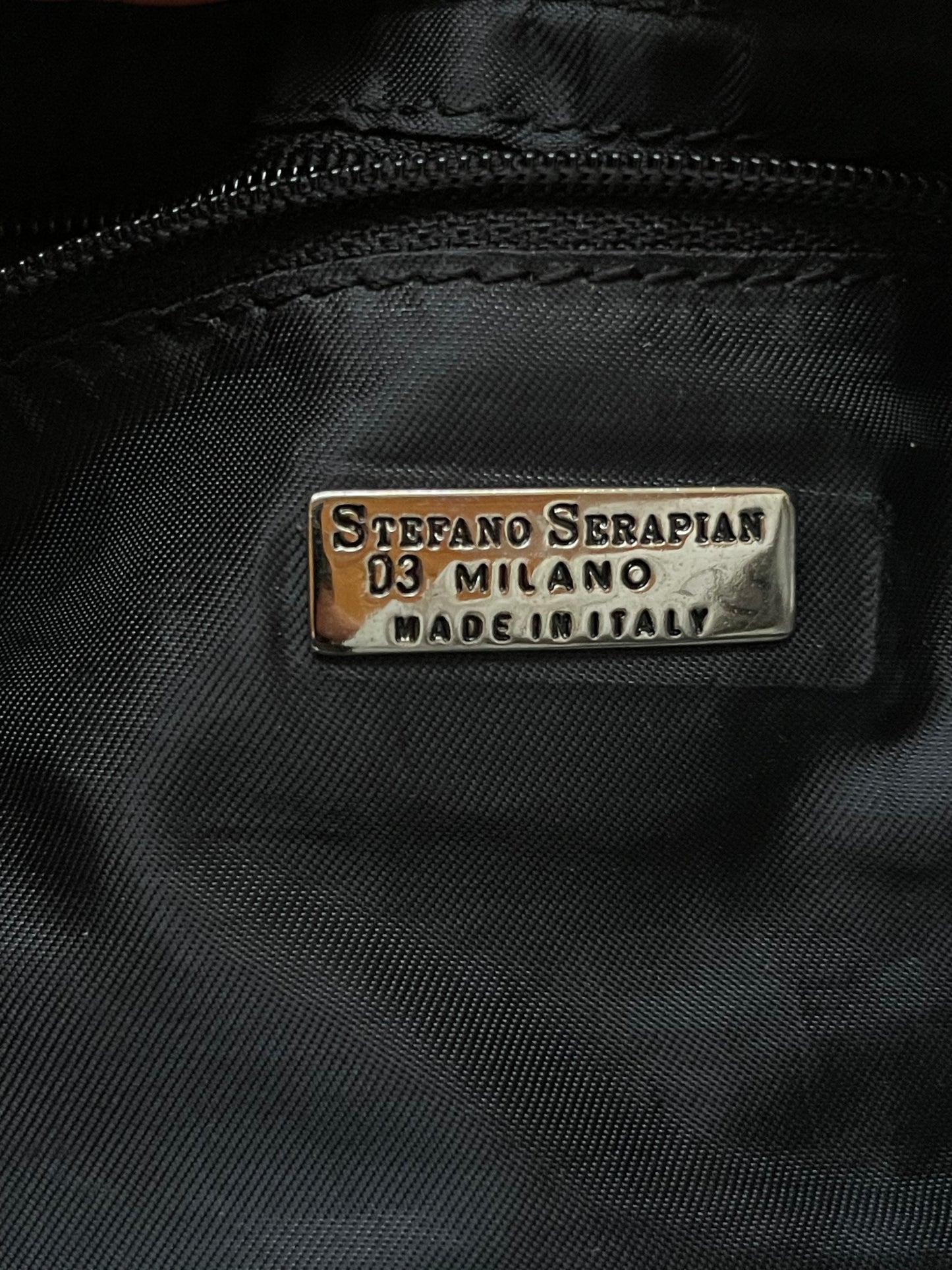 Borsa Stefano Serapian in vera pelle
