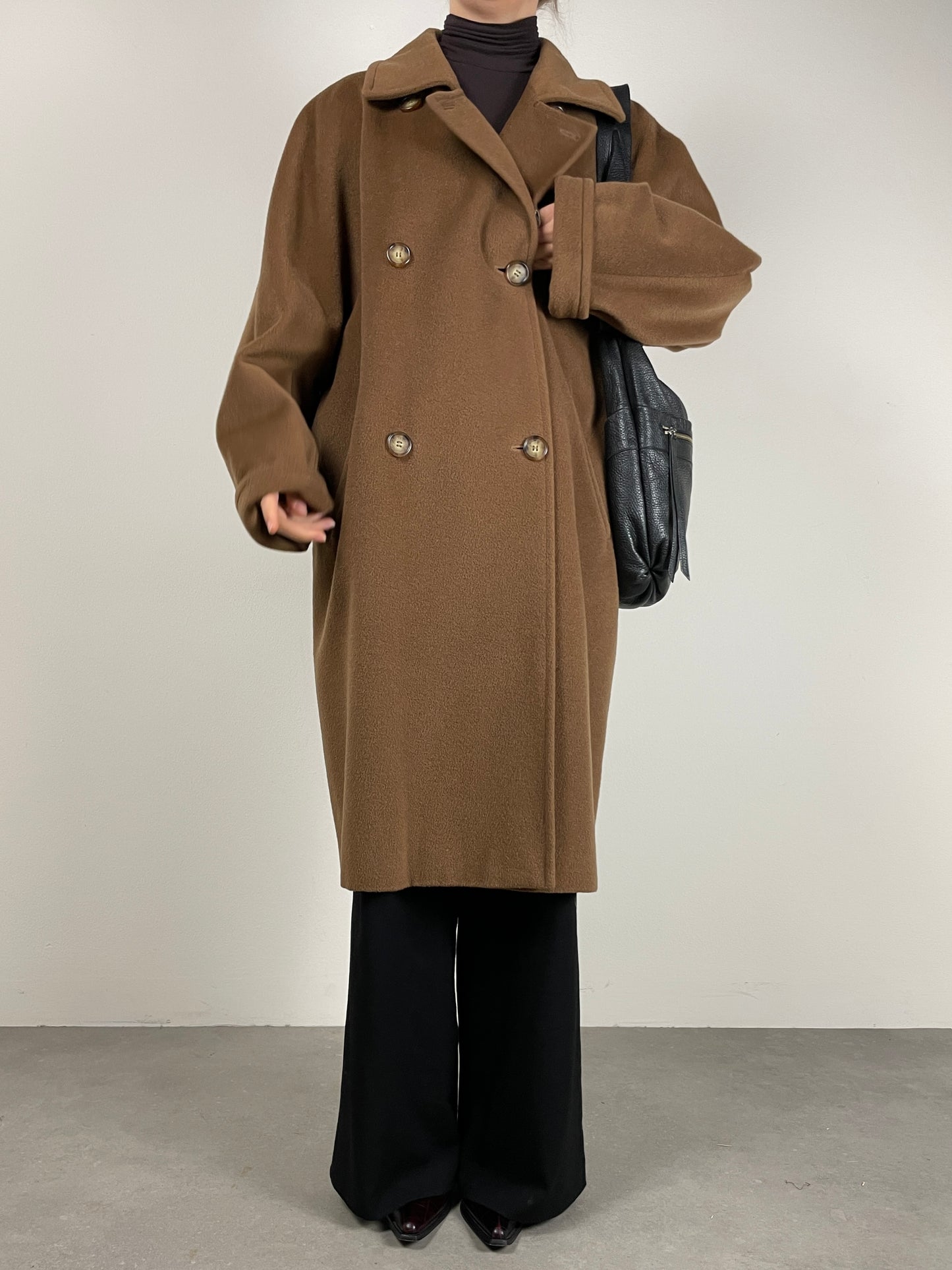 Max Mara cappotto in pura lana vergine