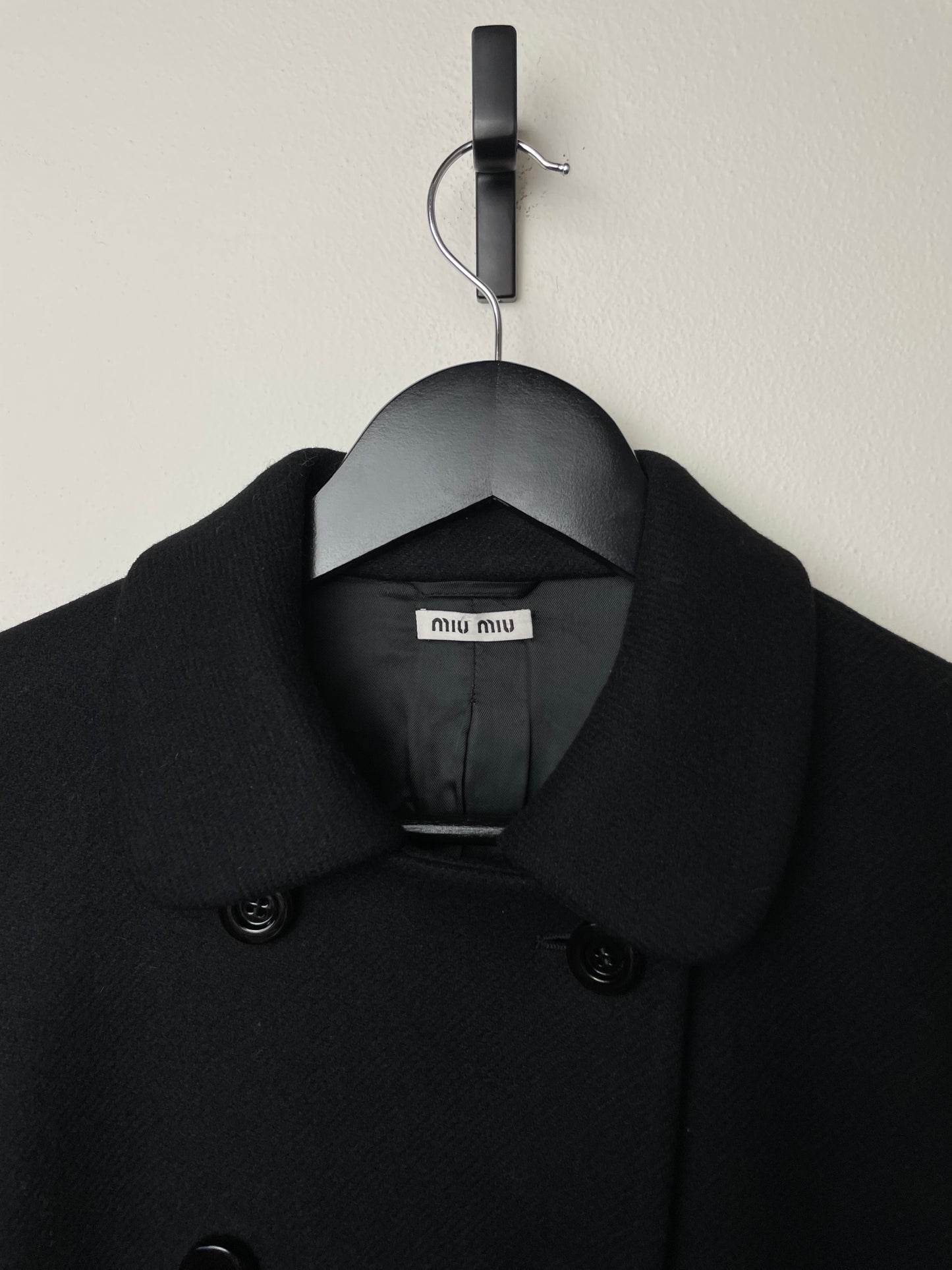 MIU MIU cappotto in lana