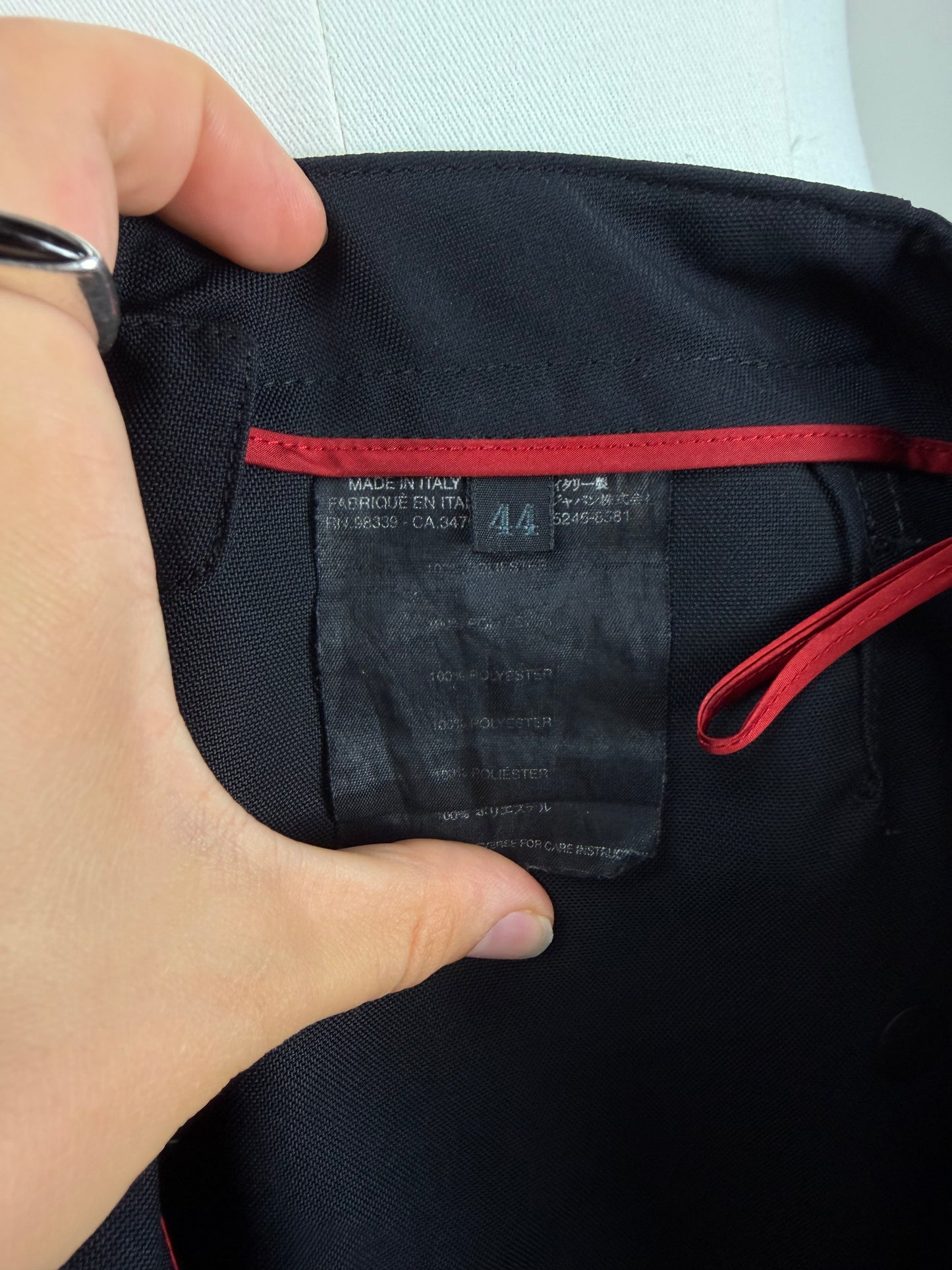 PRADA gonna linea rossa