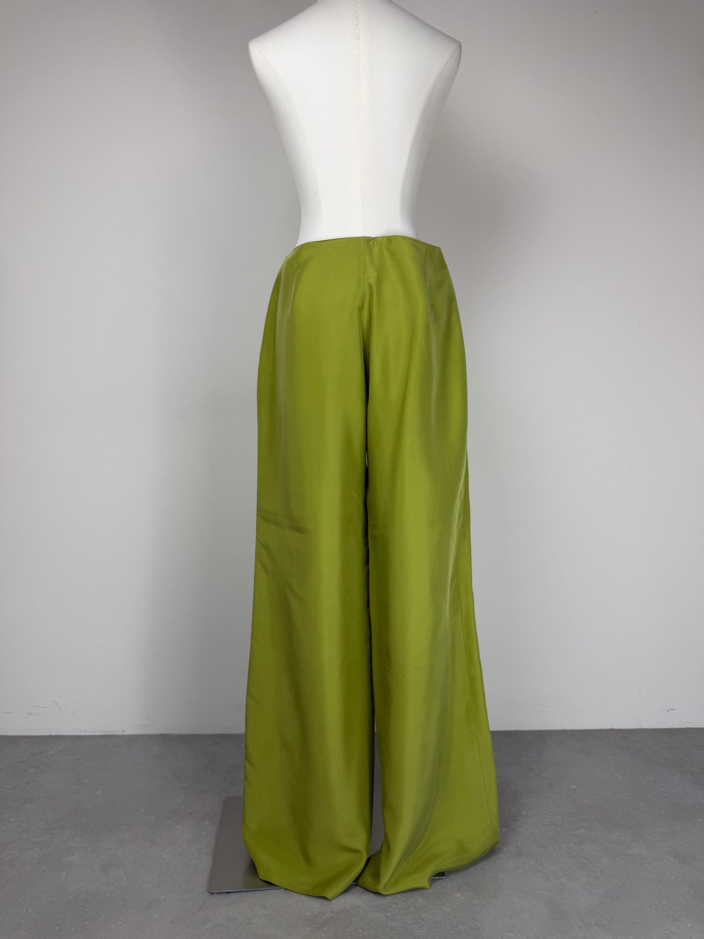 Pantalone vintage in 100% seta