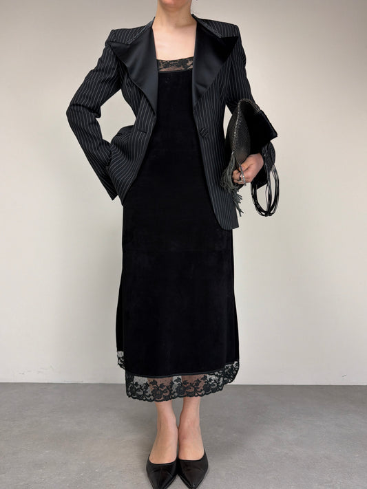 Blazer gessato vintage made in Italy