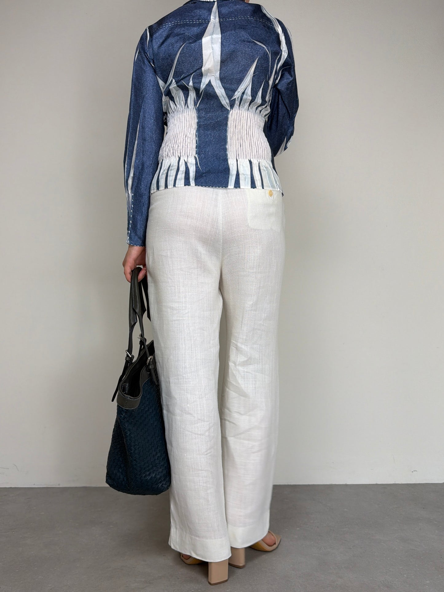 Pantalone 100% lino made in Italy