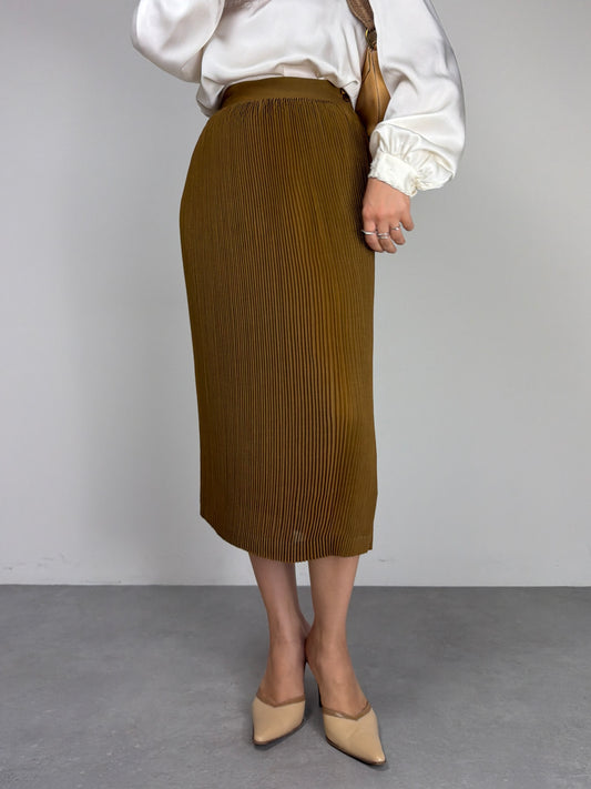 Gonna vintage plissettata