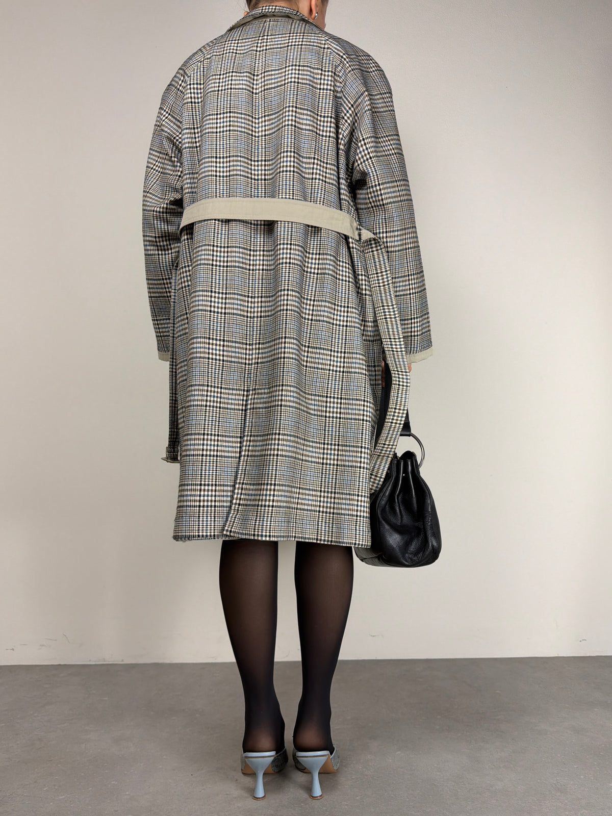 Trench vintage double-face
