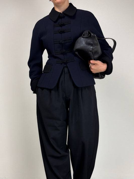 MOSCHINO CHEAP AND CHIC giacca in lana con alamari