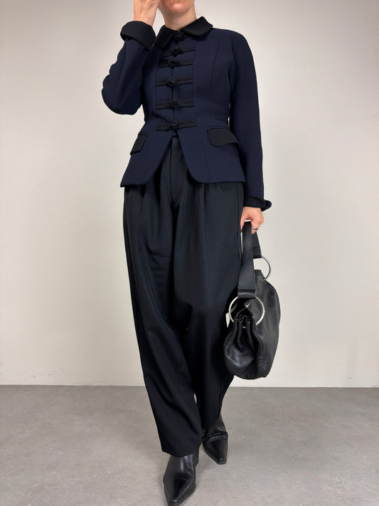MOSCHINO CHEAP AND CHIC giacca in lana con alamari
