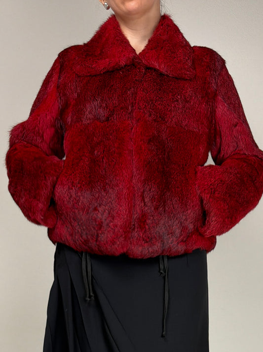 Pelliccia in lapin vintage made in Italy
