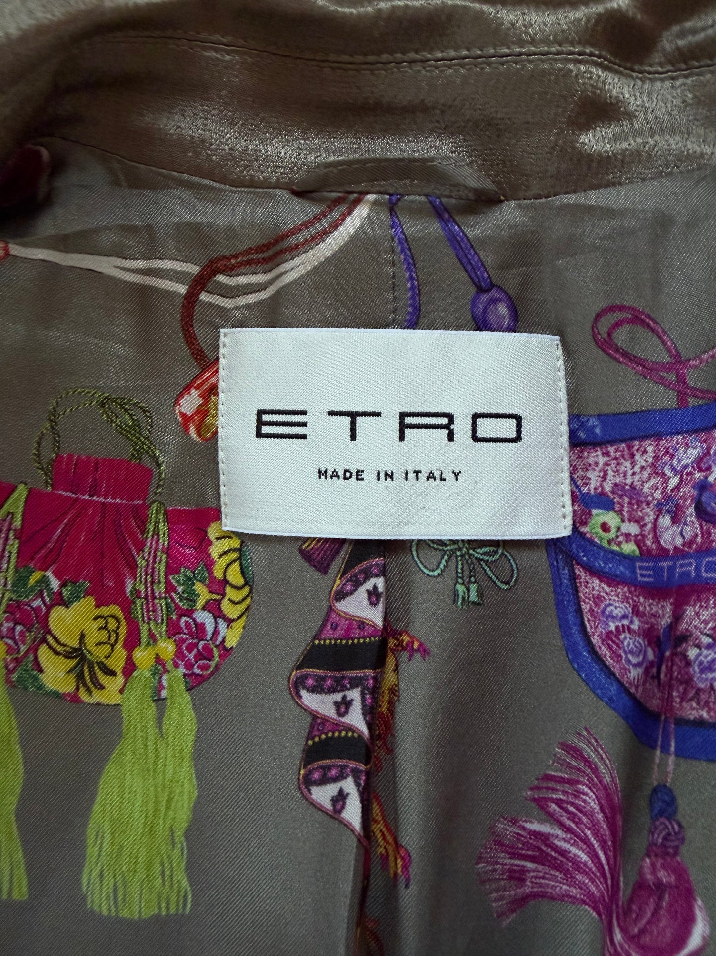 ETRO blazer in viscosa