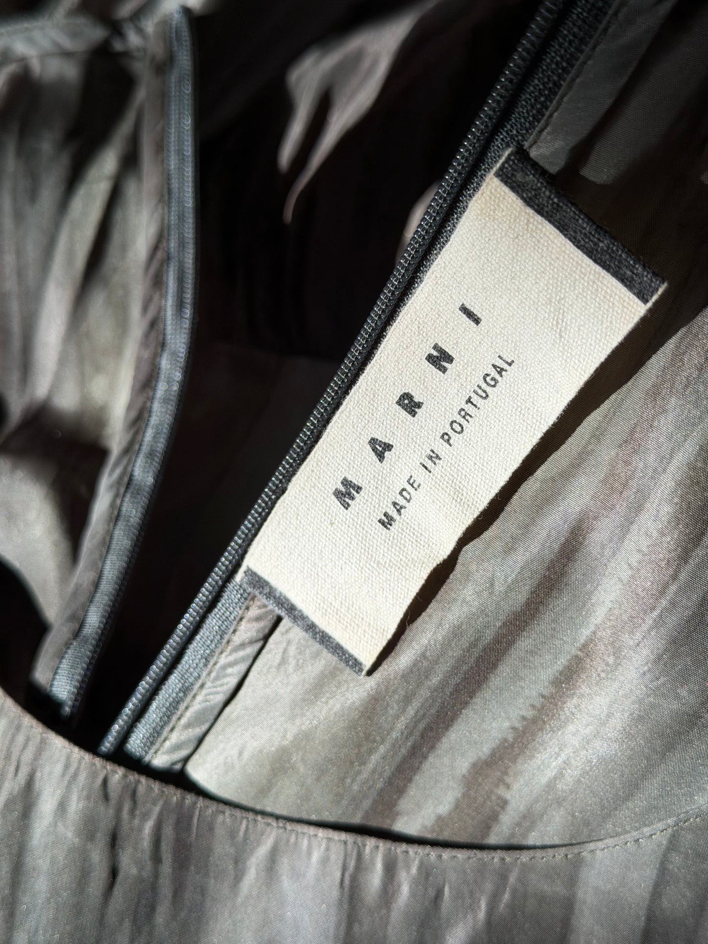 MARNI top in misto seta