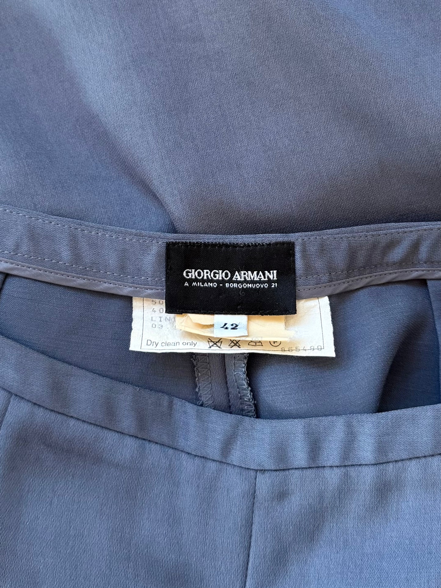 Giorgio Armani pantalone in misto lana