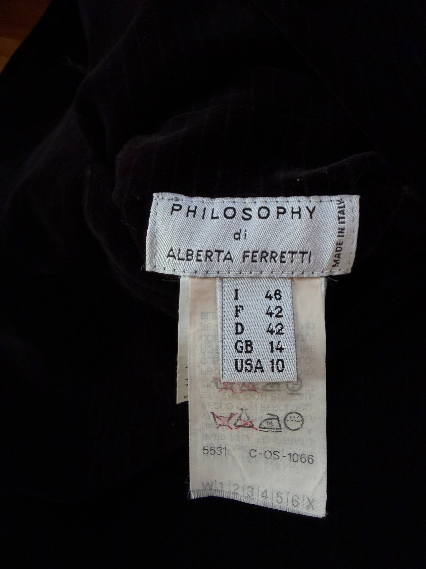 Giacca Philosophy by Alberta Ferretti double-face